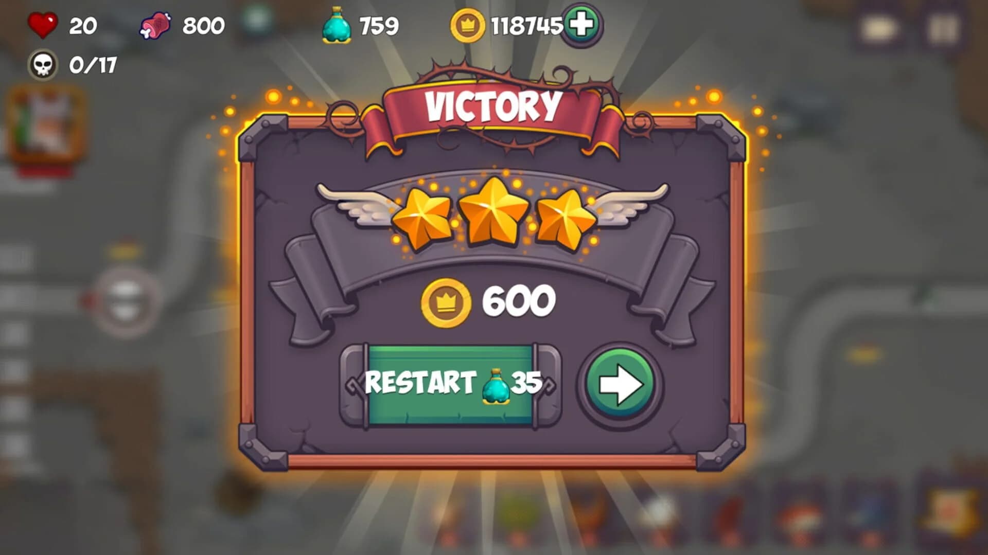 Tower Defense - Fantasy Tower Game screenshot 2