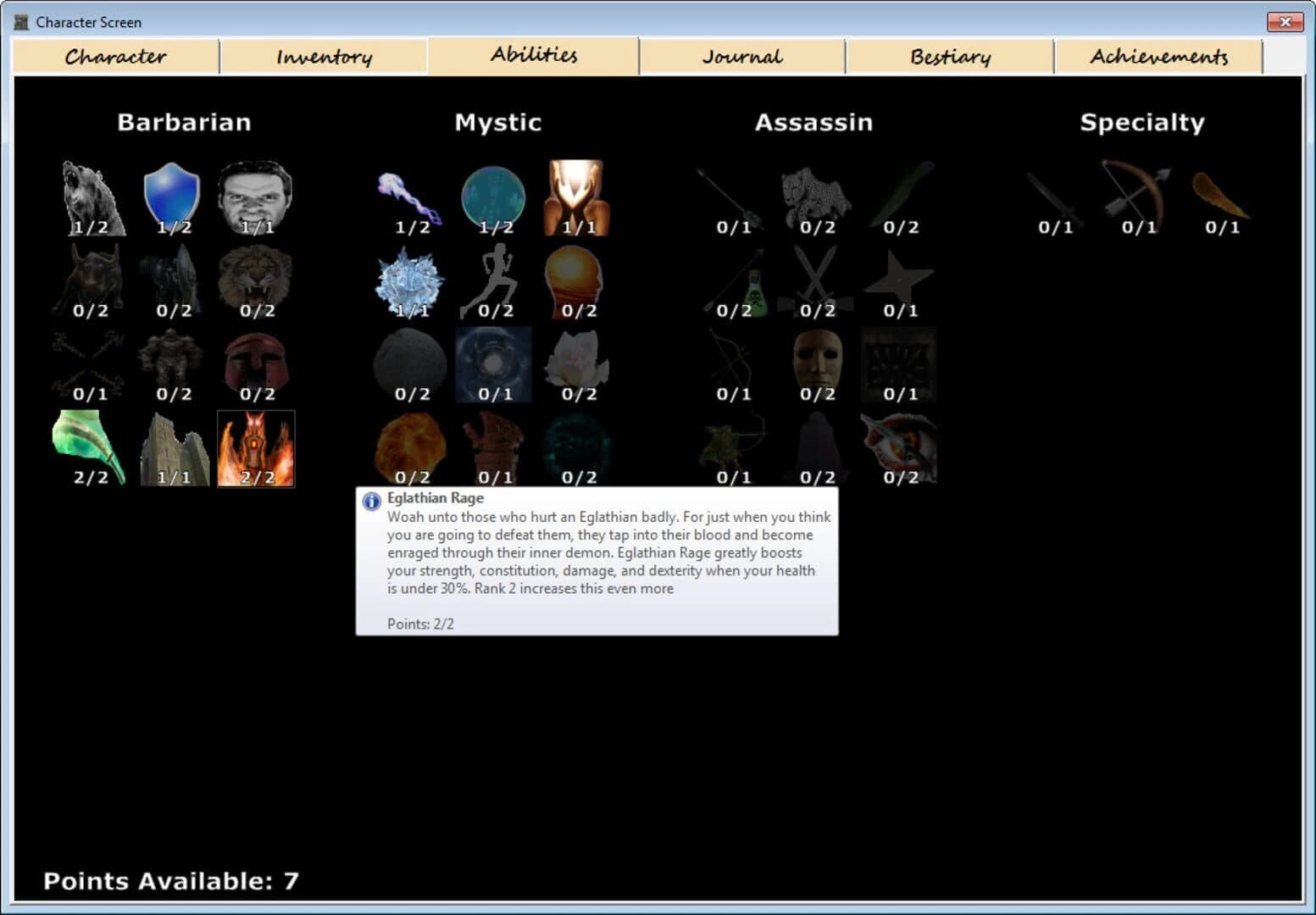 Tower of Eglathia screenshot 1