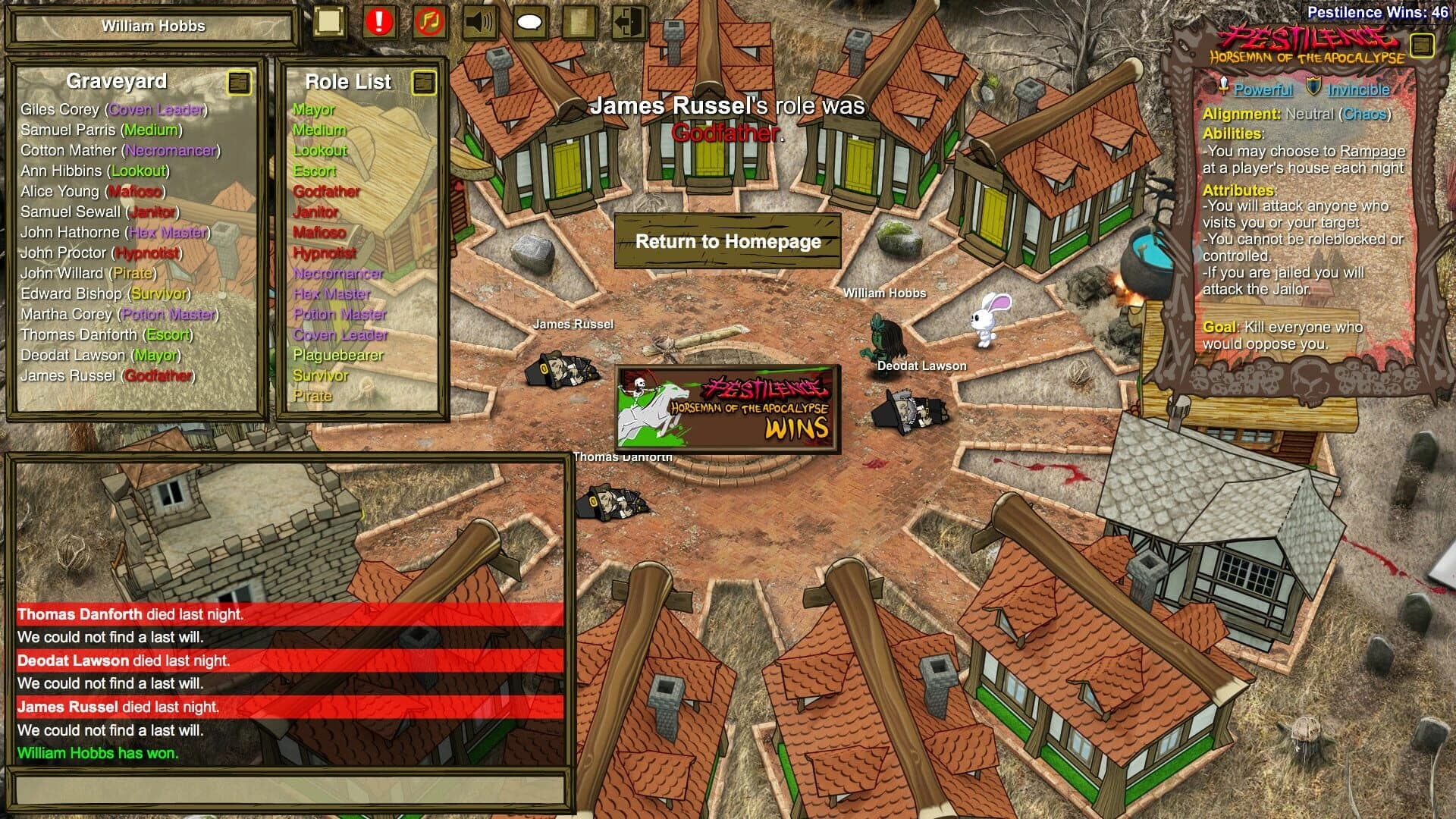 Town of Salem: The Coven screenshot 5