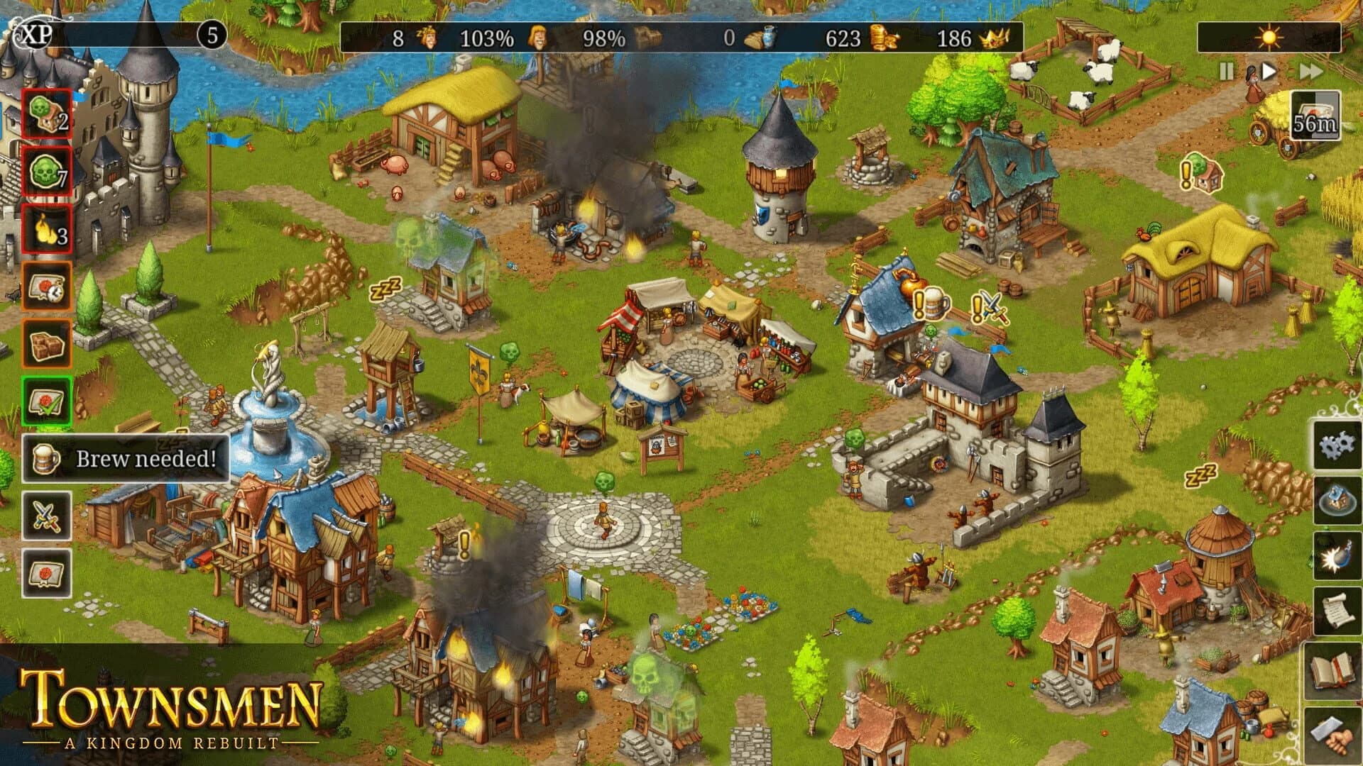 Townsmen: A Kingdom Rebuilt screenshot 4