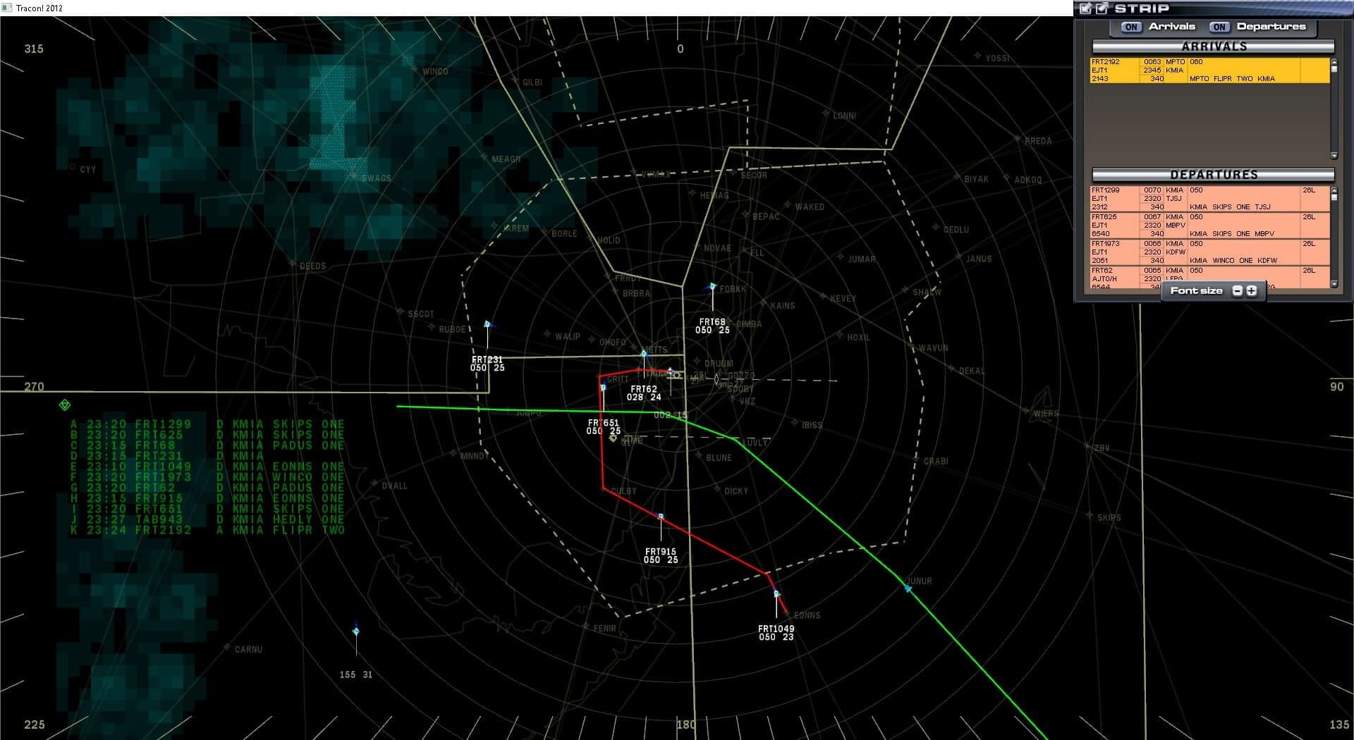 Tracon!2012:SE screenshot 5