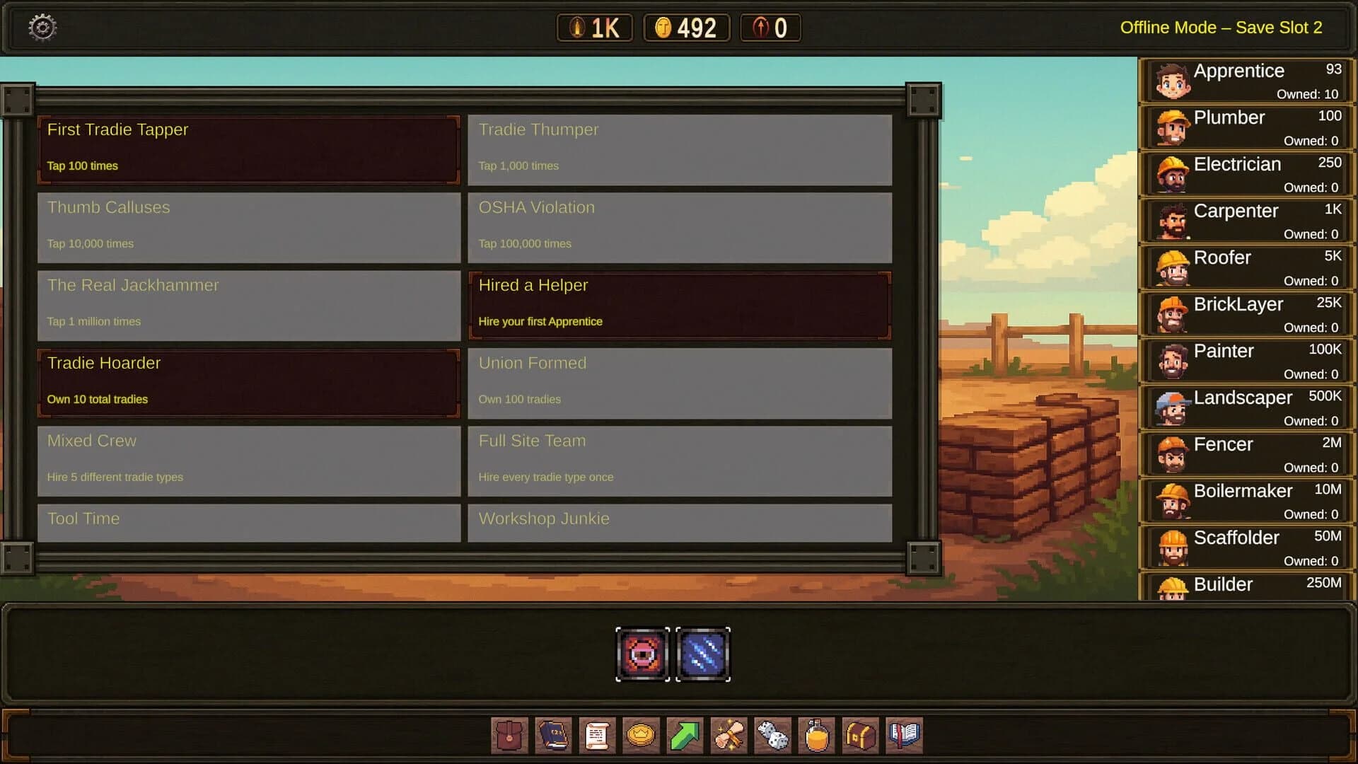 Tradie Tapper screenshot 1