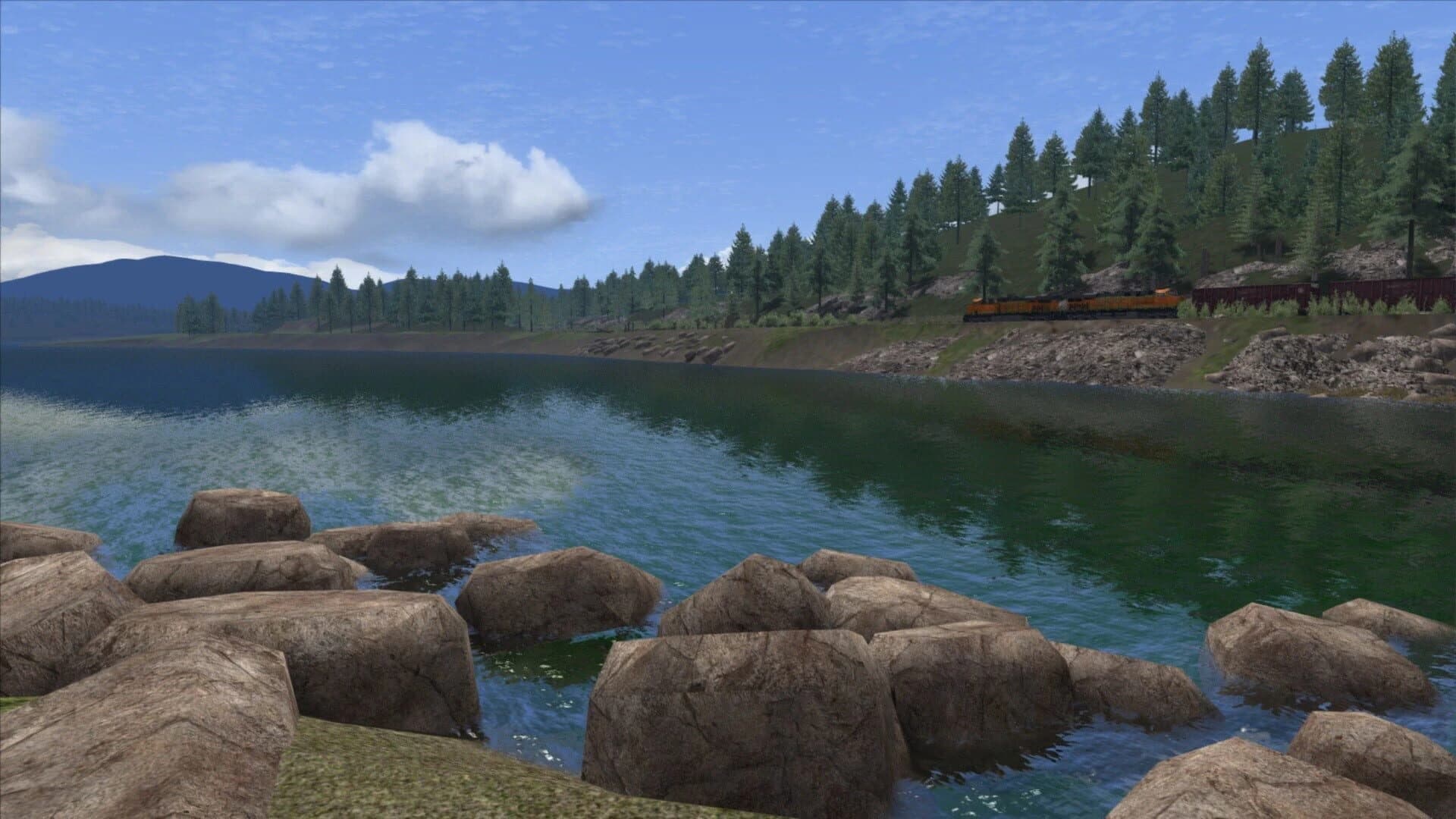 Train Simulator: Marias Pass Route Add-On screenshot 1