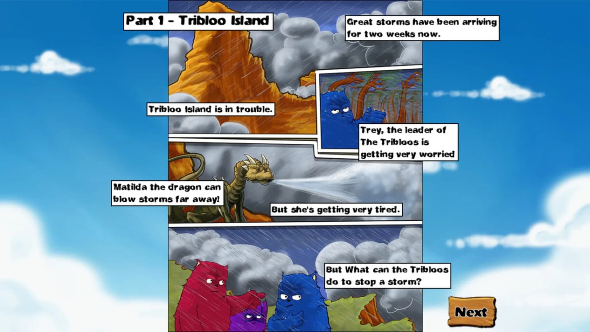 Tribloos 2 screenshot 1
