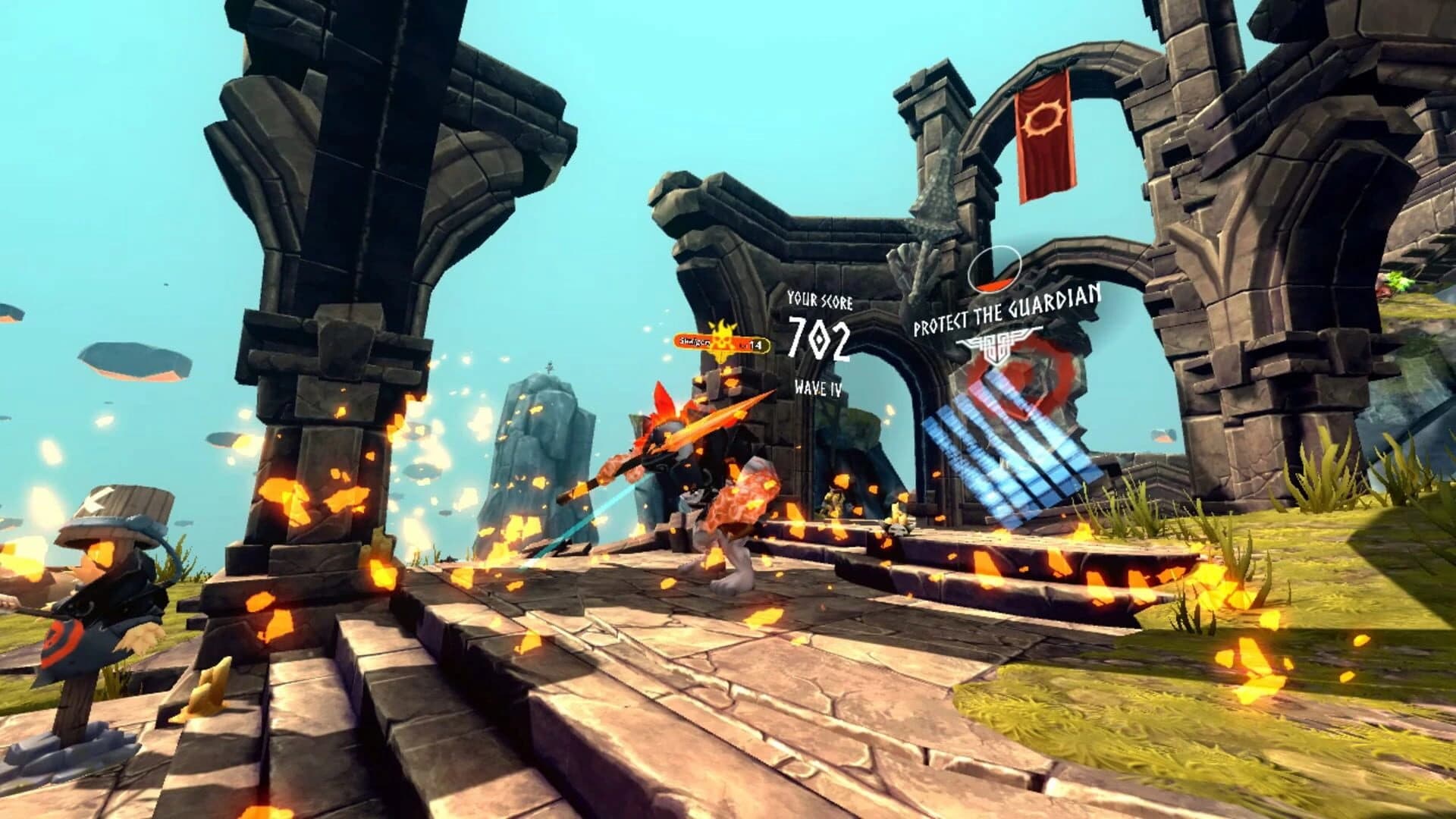 Trickster VR: Horde Attack! screenshot 1