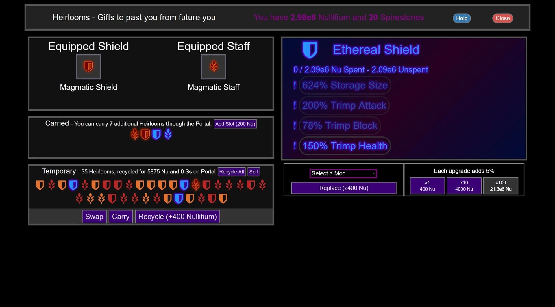 Trimps screenshot 5