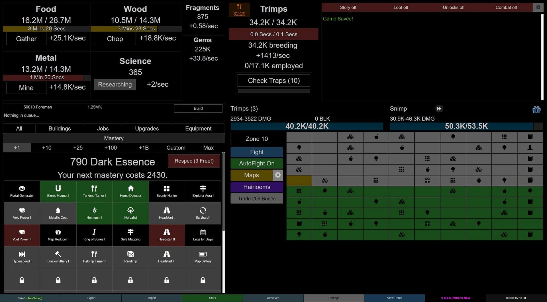 Trimps screenshot 3