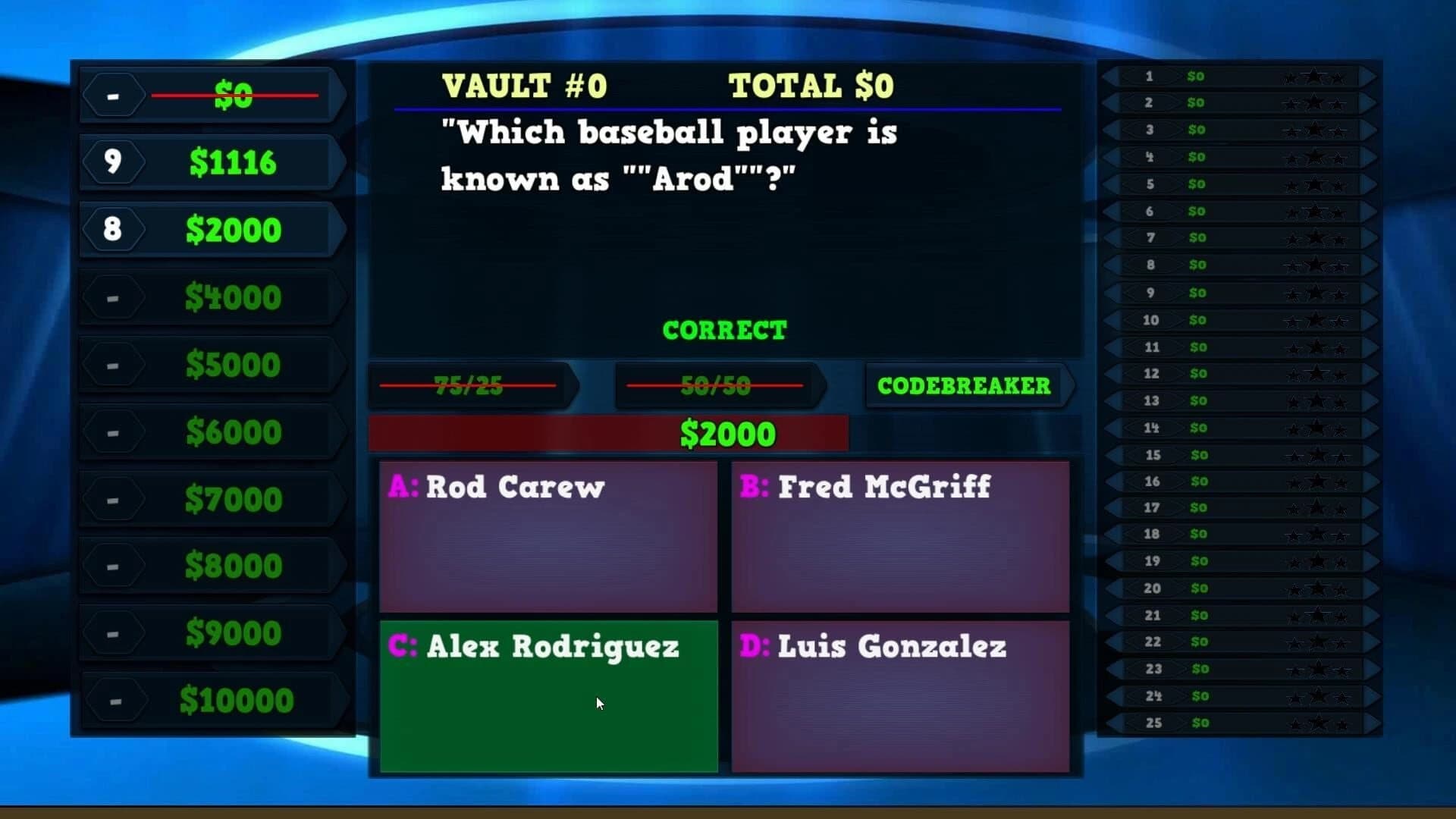 Trivia Vault Baseball Trivia screenshot 2