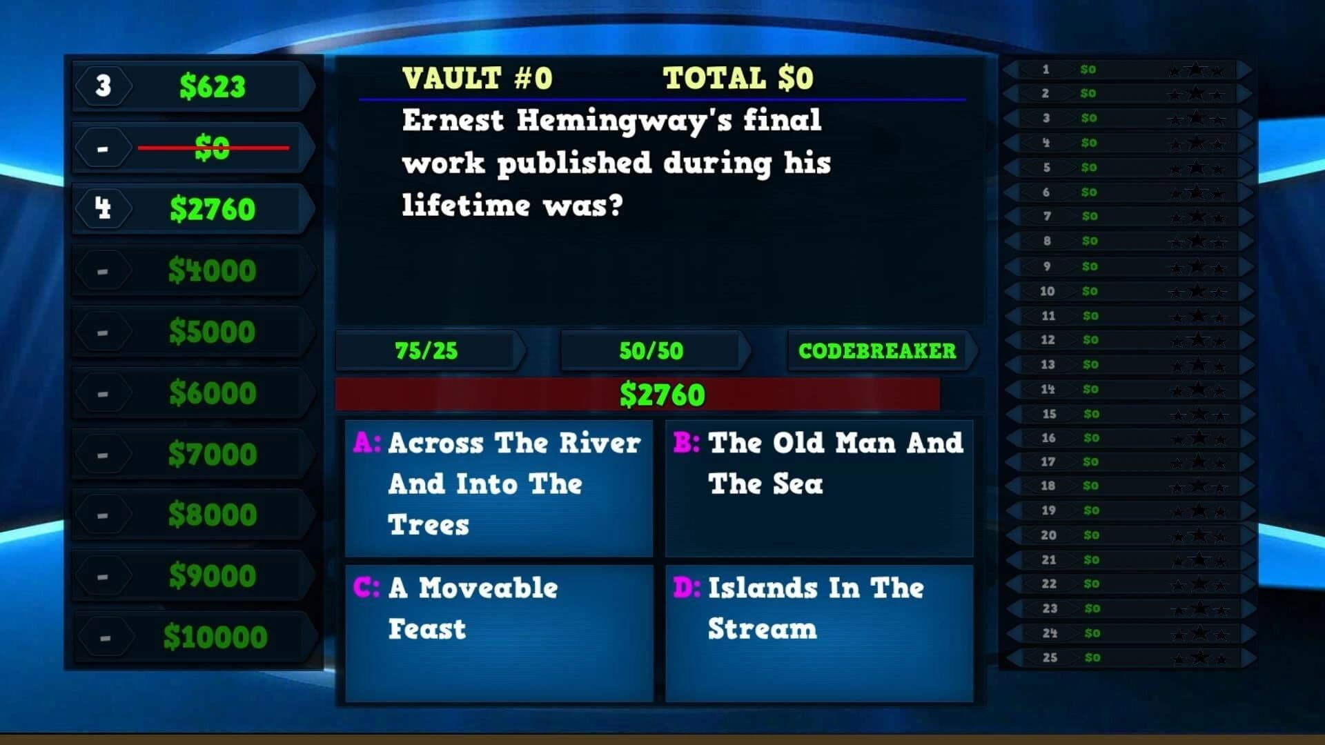 Trivia Vault: Literature Trivia screenshot 5