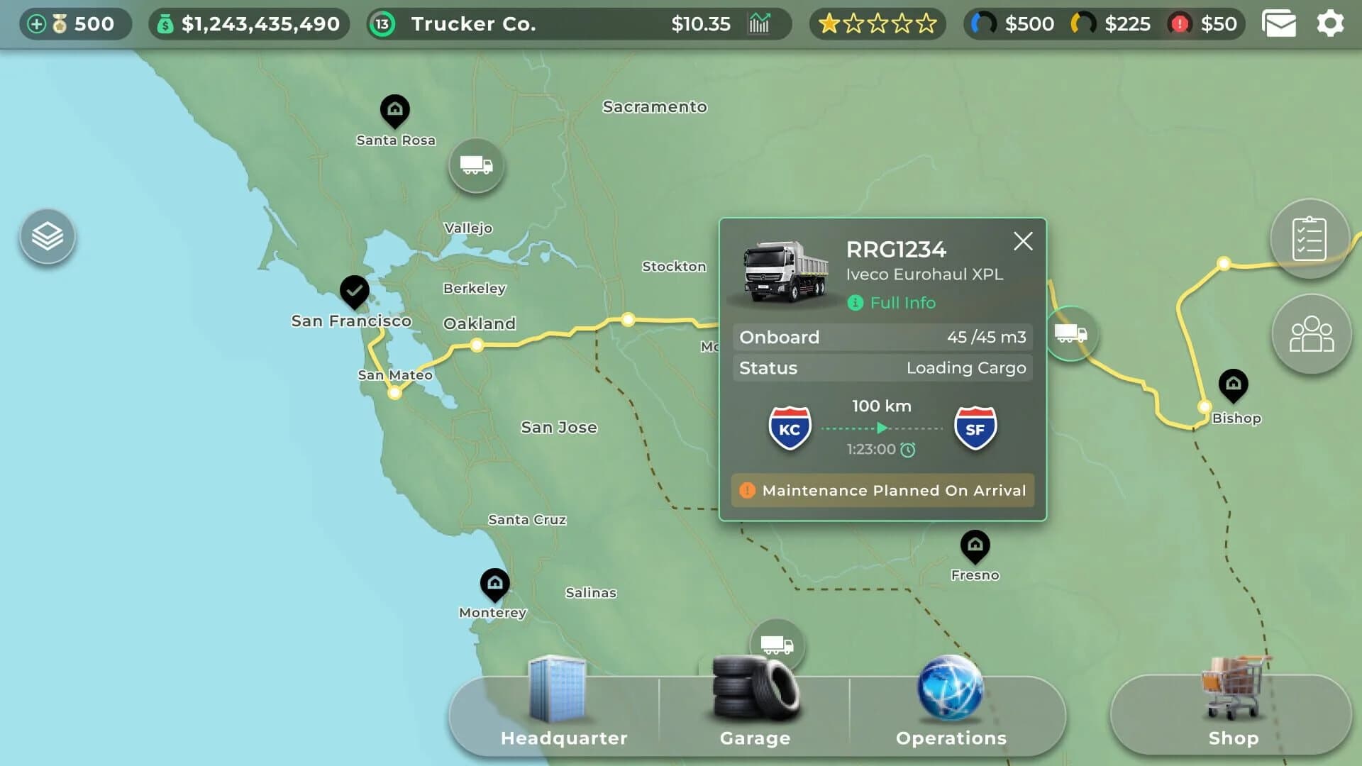 Truck Manager screenshot 2