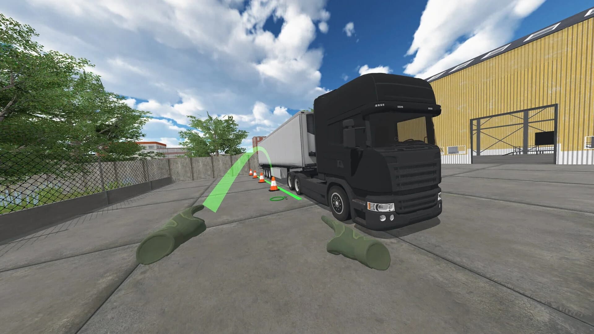Truck Parking Simulator VR screenshot 1