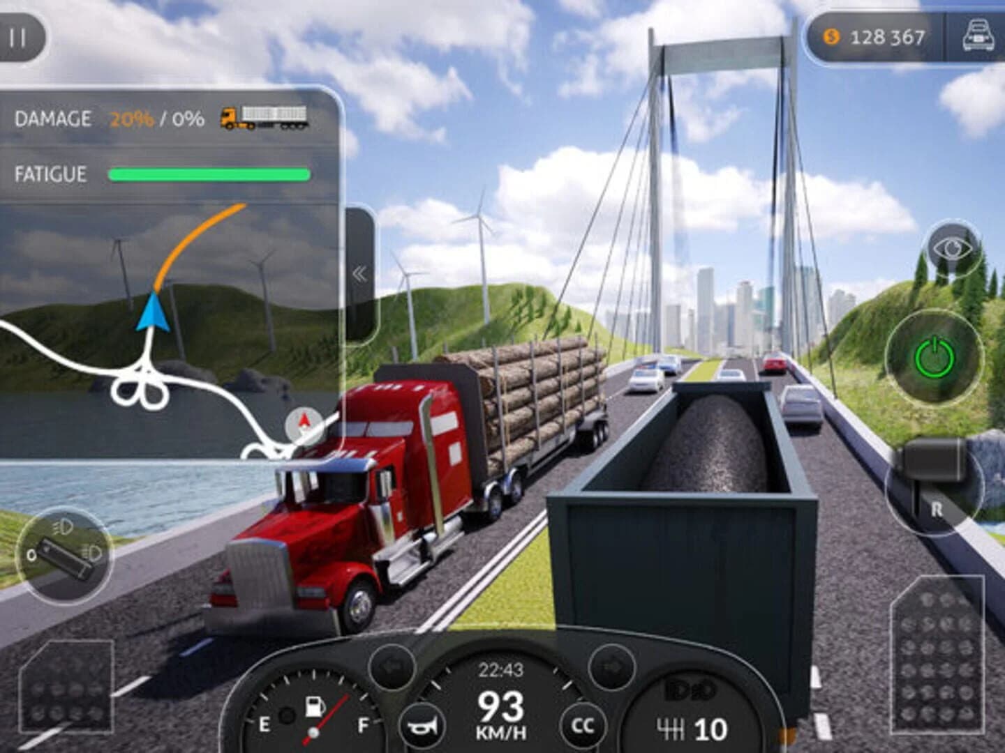Truck Simulator PRO 2016 screenshot 1