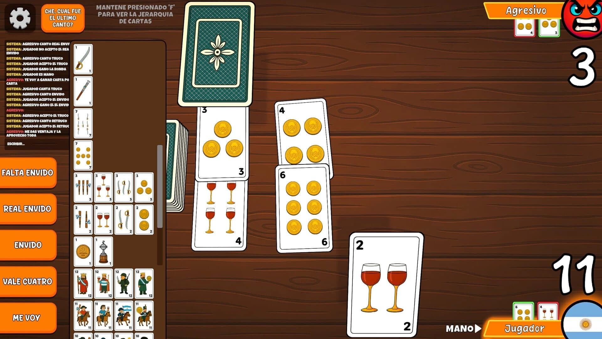 Truco Argentino screenshot 2
