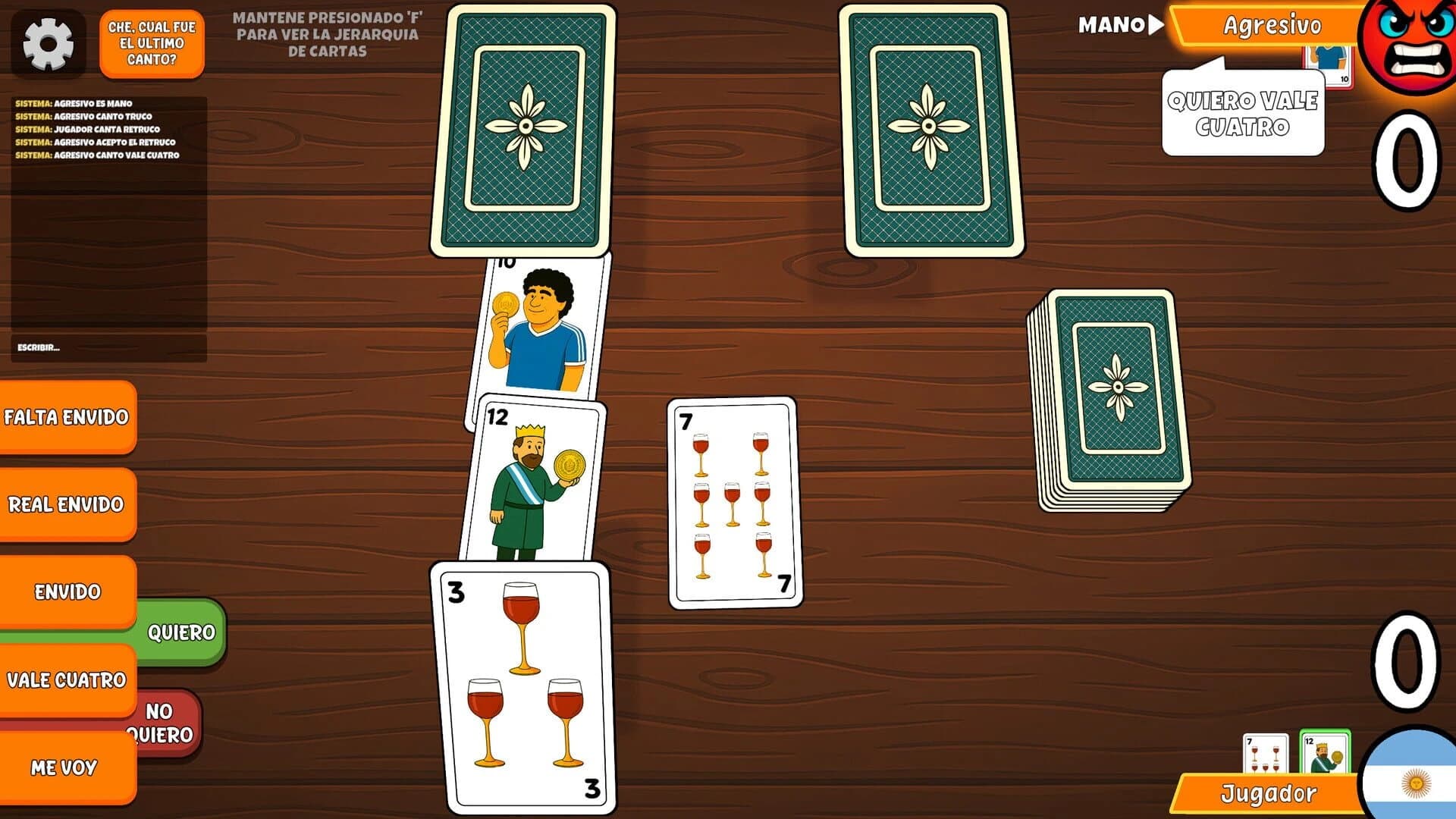 Truco Argentino screenshot 3