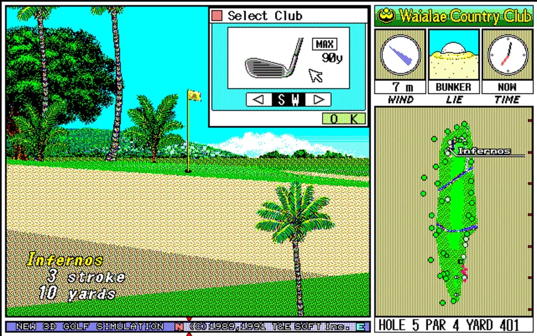 True Golf Classics: Waialae Country Club screenshot 2