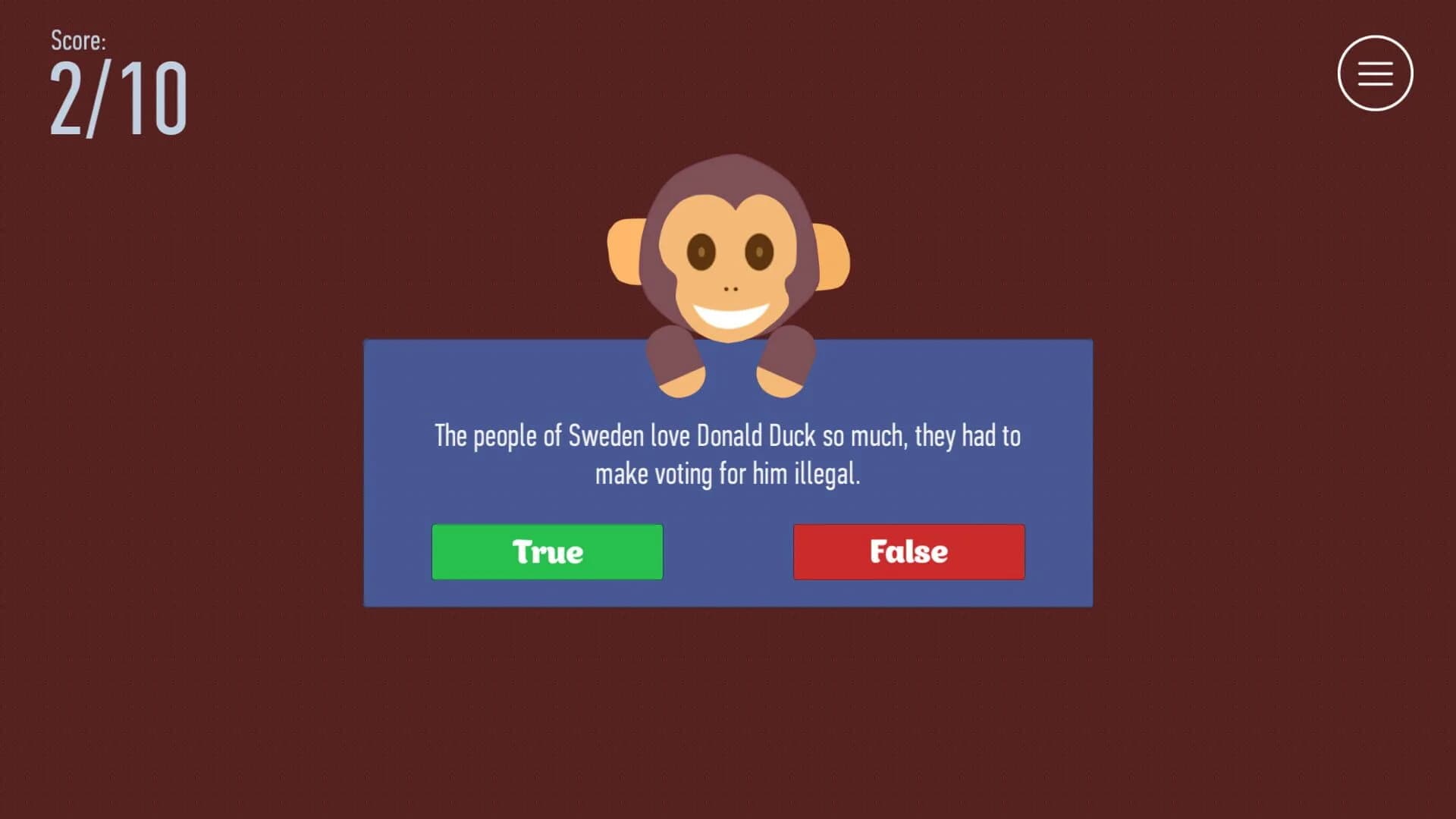 True or False screenshot 3