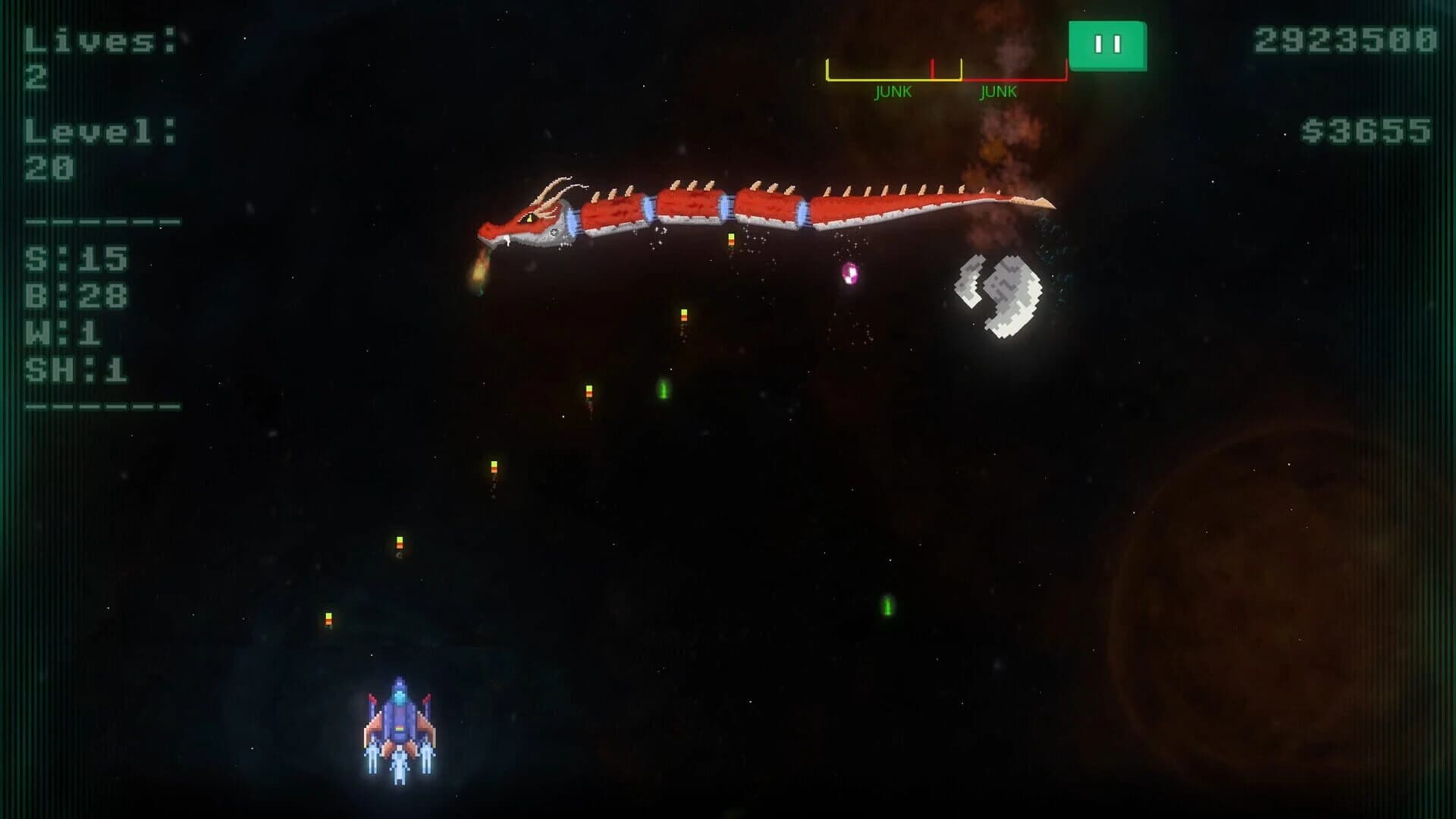 Tryü Sora: Space Shooter screenshot 5