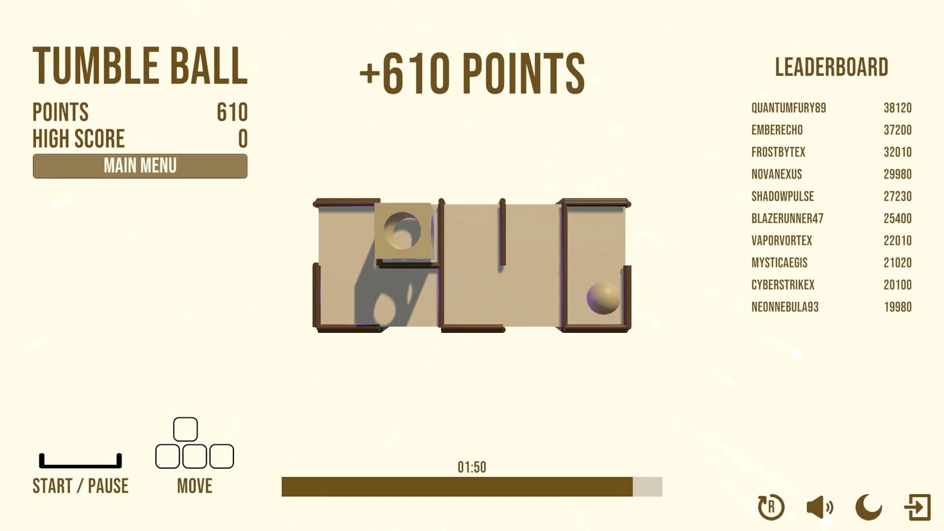 Tumble Ball screenshot 2