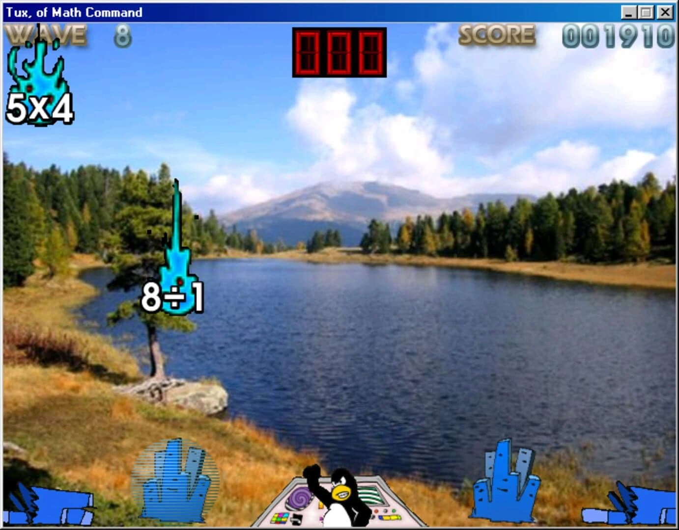Tux, of Math Command screenshot 1