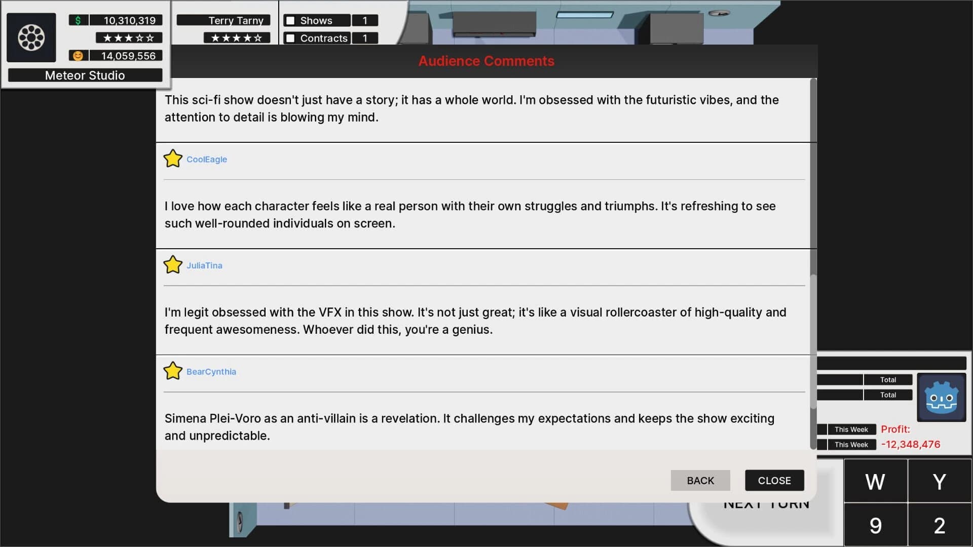 TV Show Tycoon screenshot 4