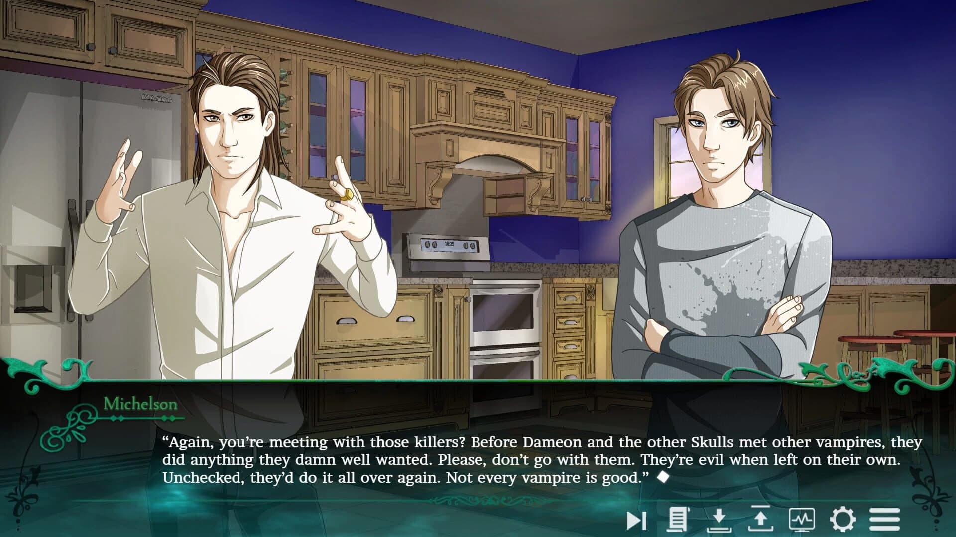Twice Reborn: A Vampire Visual Novel screenshot 3