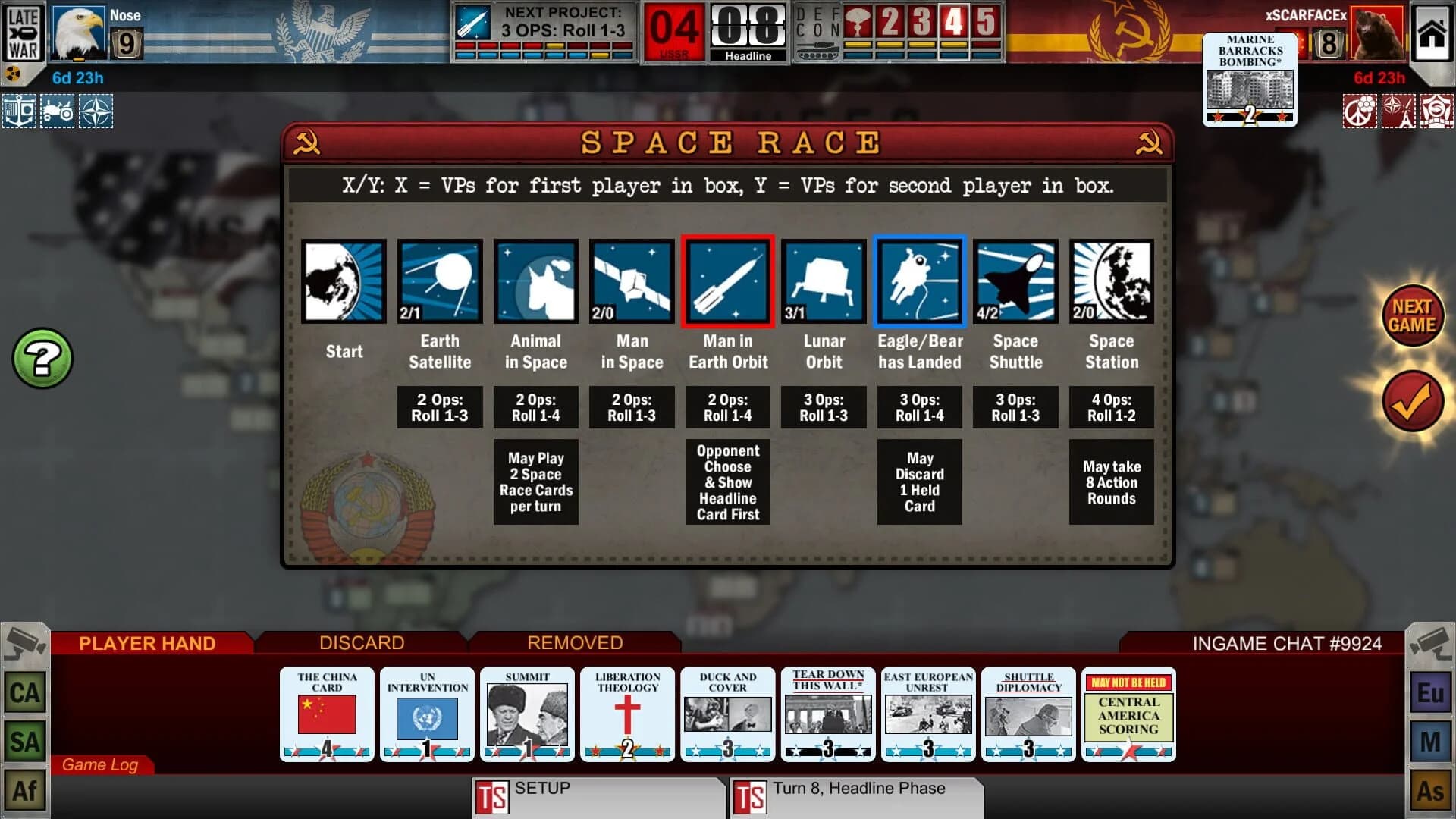 Twilight Struggle screenshot 2