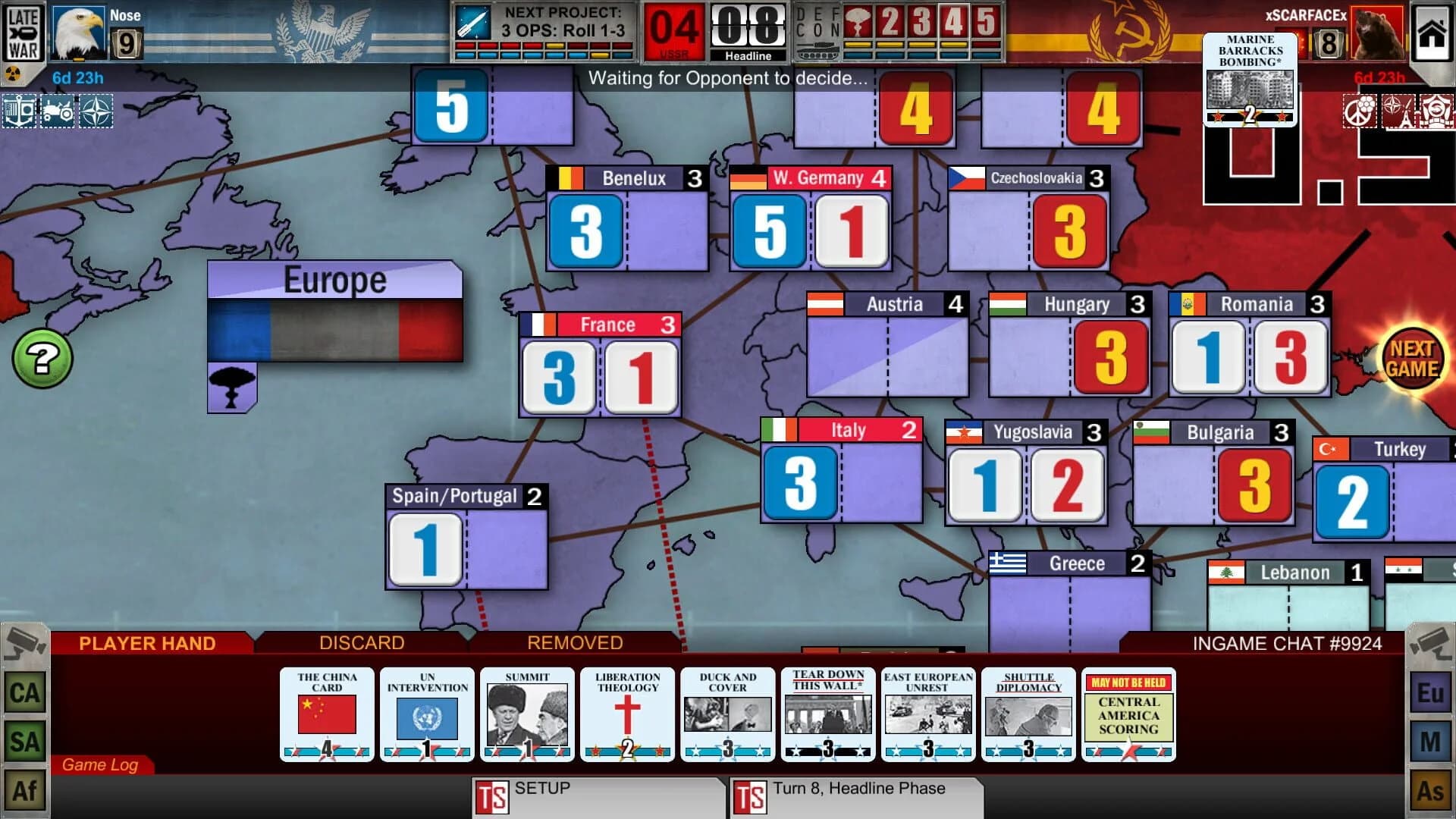 Twilight Struggle screenshot 1