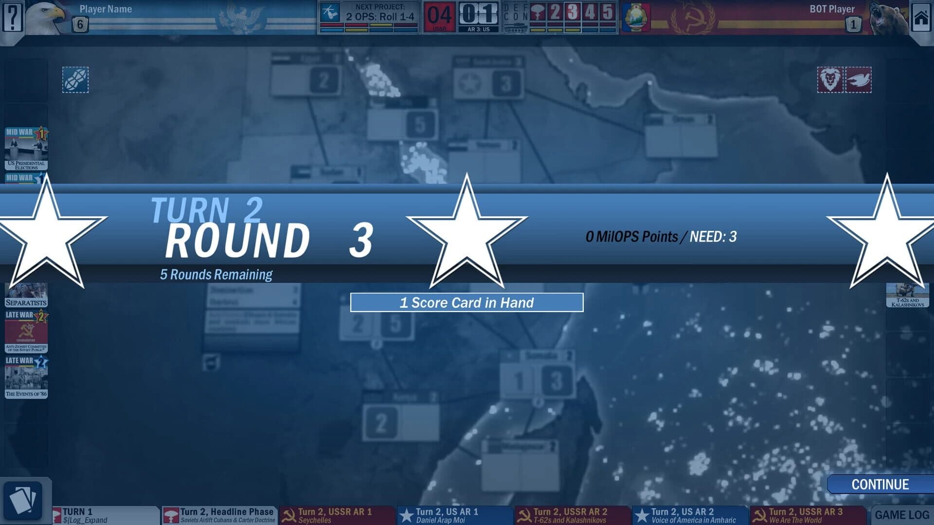 Twilight Struggle: Red Sea screenshot 2