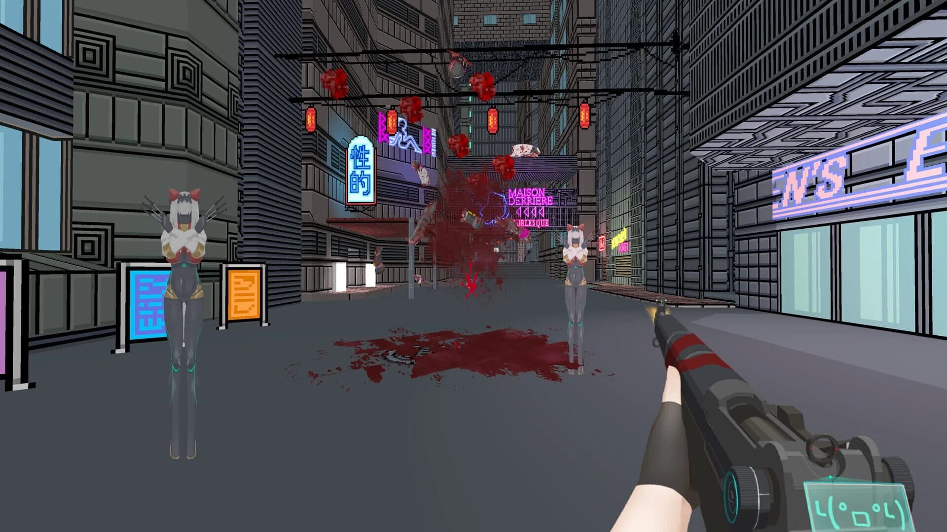 Twilight Town: A Cyberpunk FPS screenshot 2