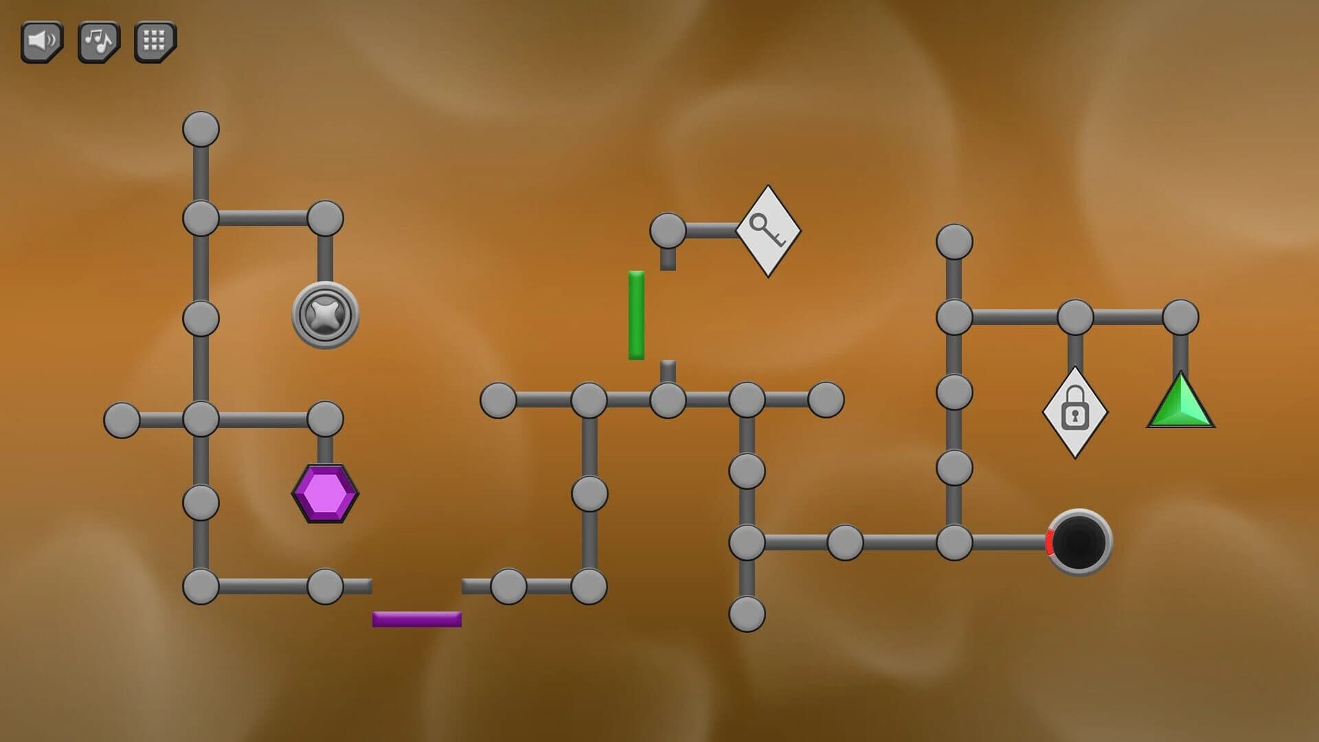 Two Portals: A Gemstone Puzzle Game screenshot 2