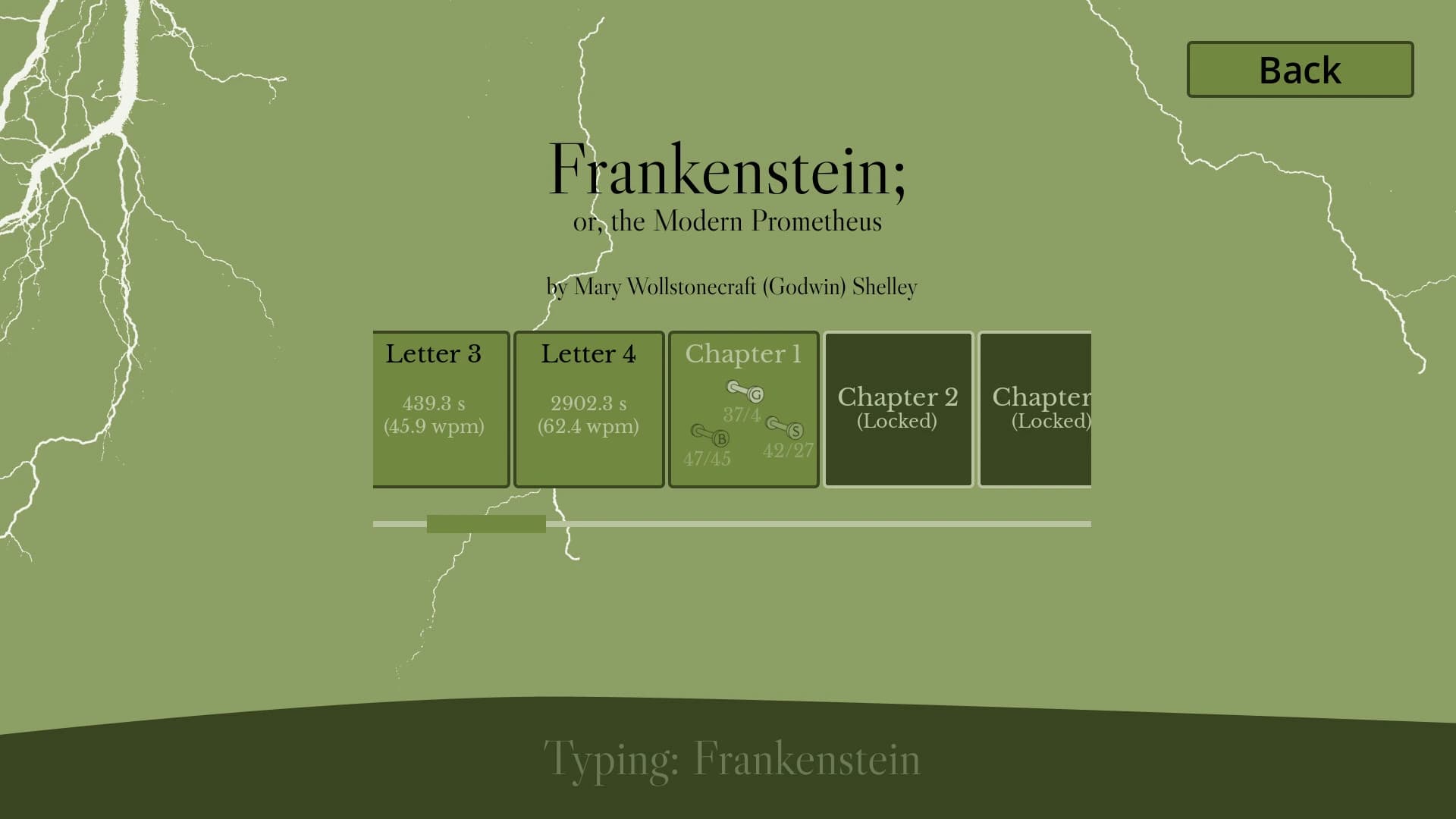 Typing Frankenstein screenshot 4