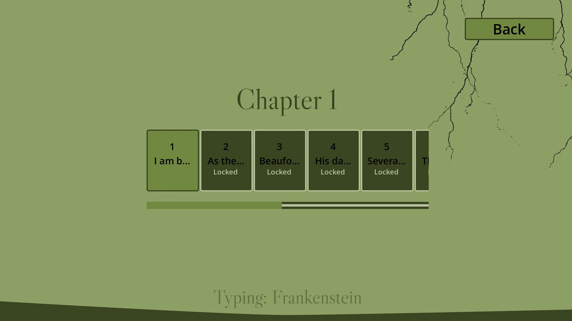 Typing Frankenstein screenshot 3