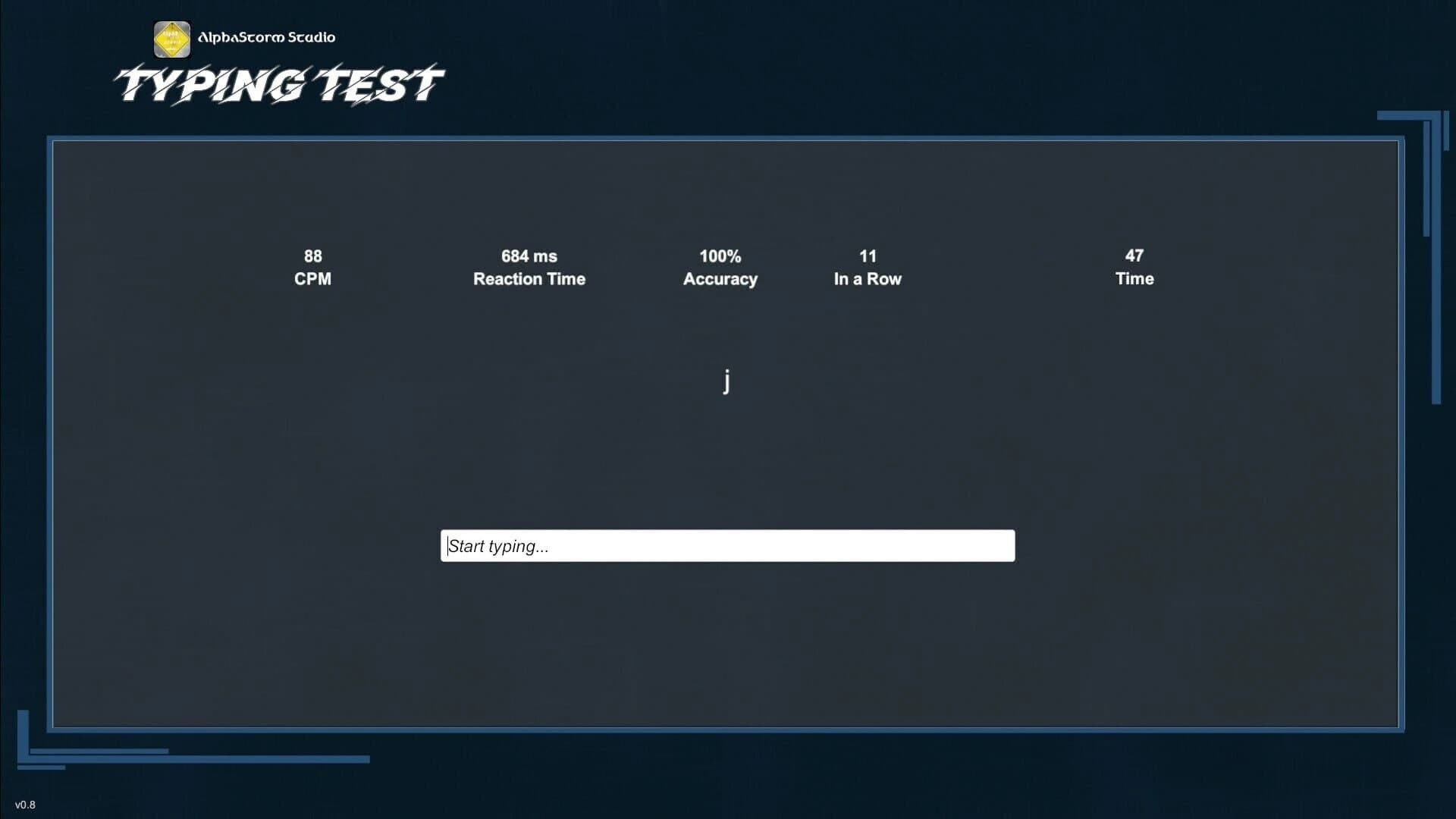 Typing Test screenshot 4