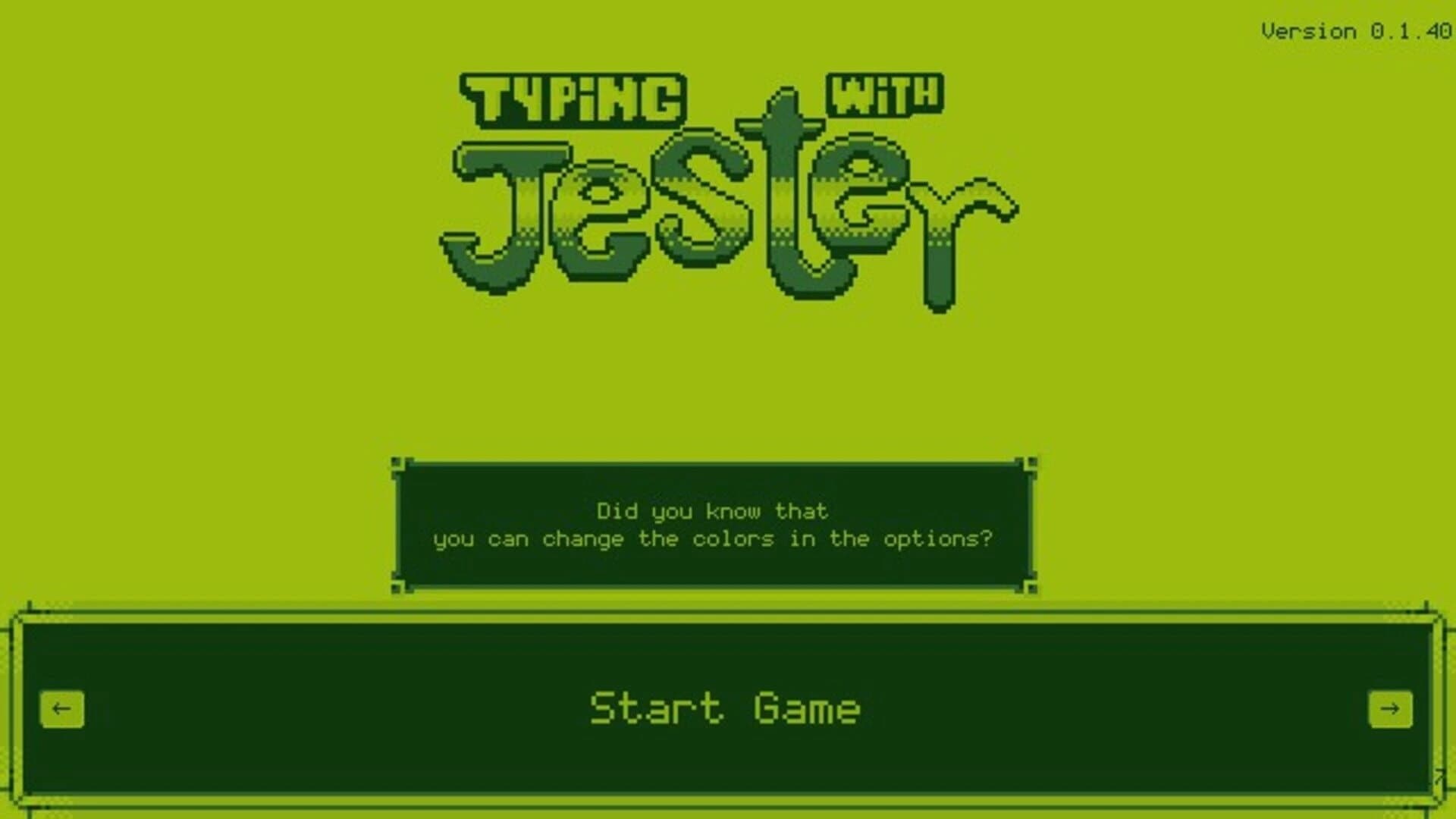Typing with Jester screenshot 1