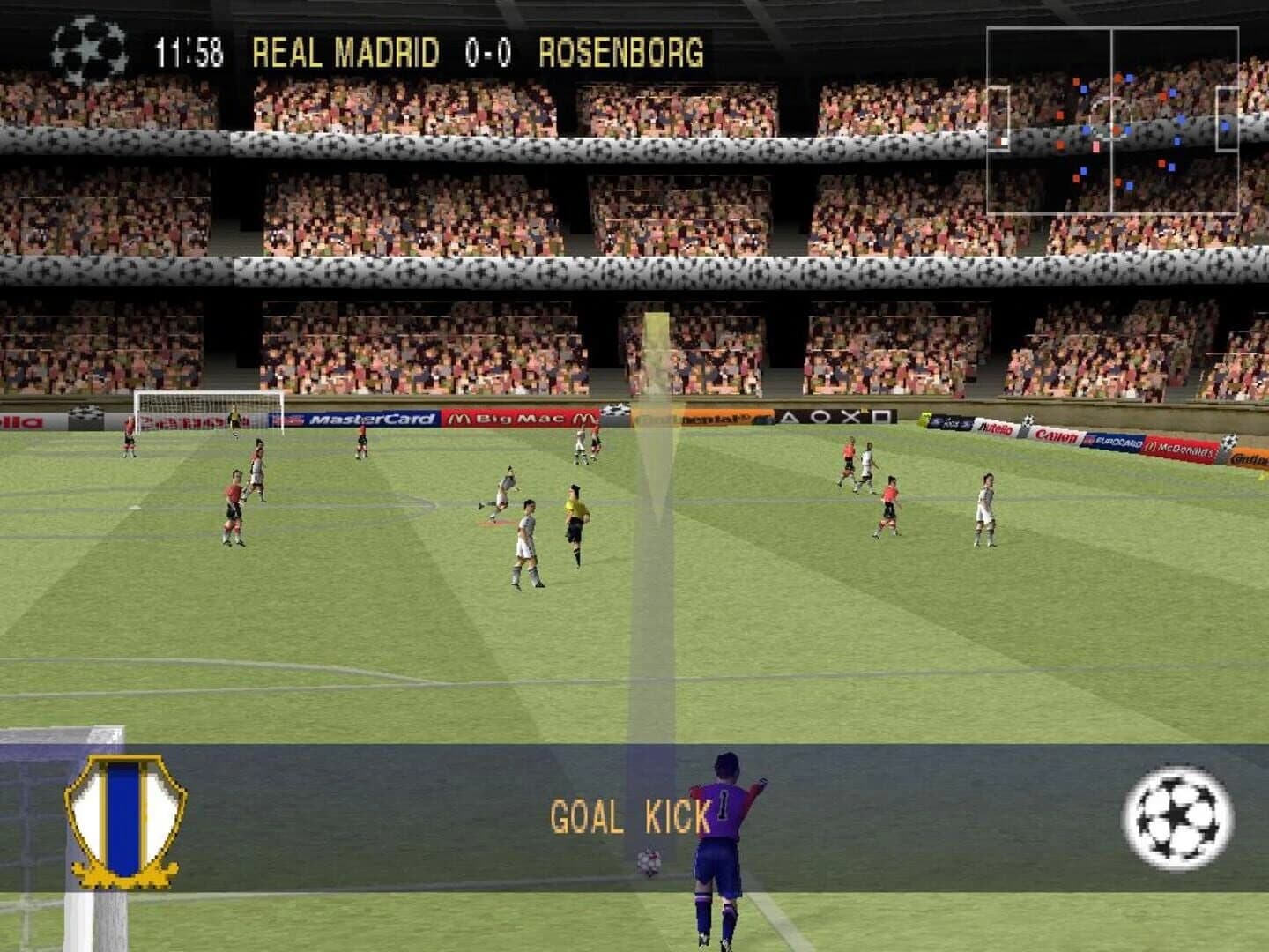 UEFA Champions League 1998-1999 screenshot 1