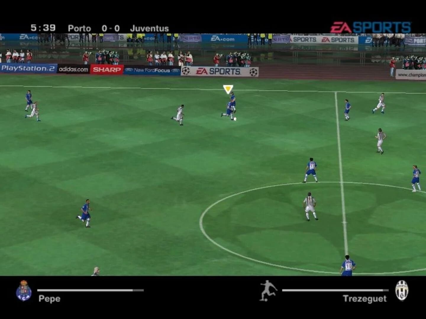 UEFA Champions League 2004-2005 screenshot 1