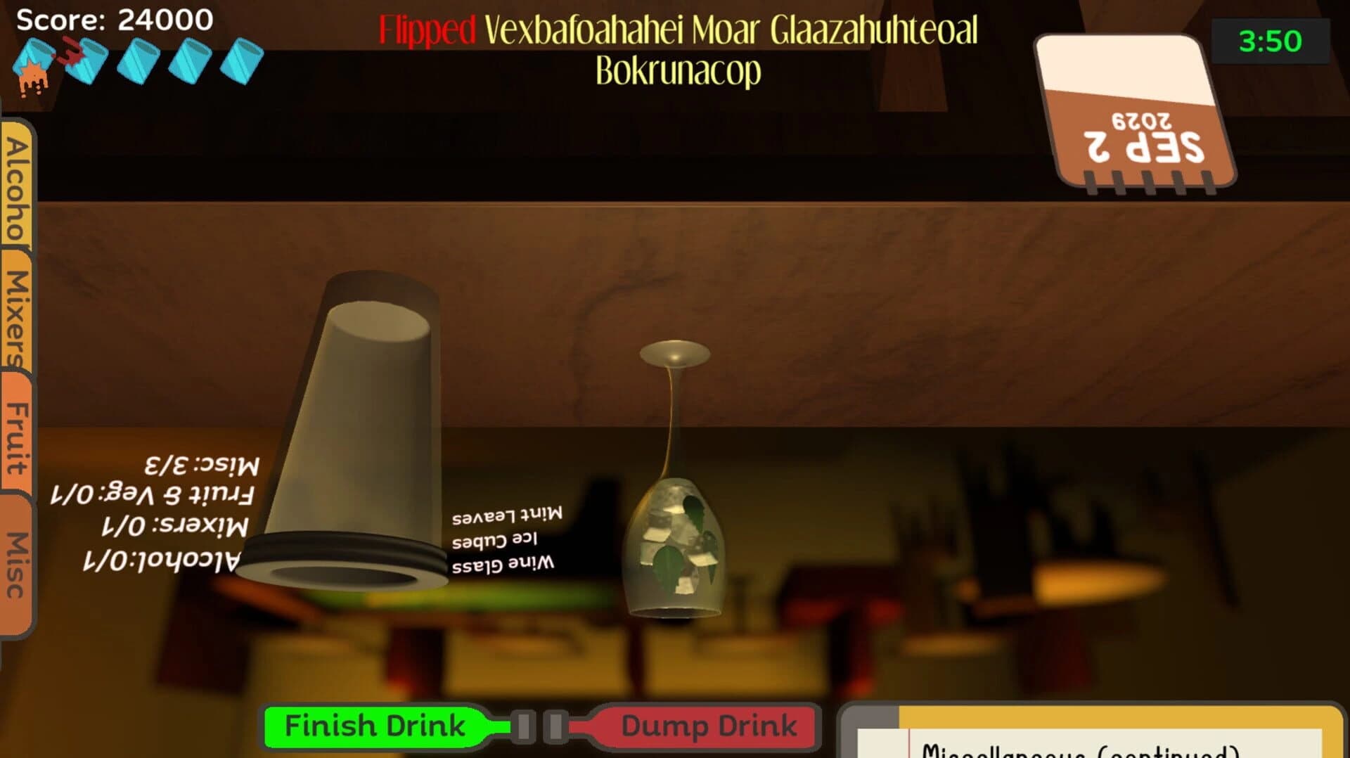 Uh Oh Bartender screenshot 4