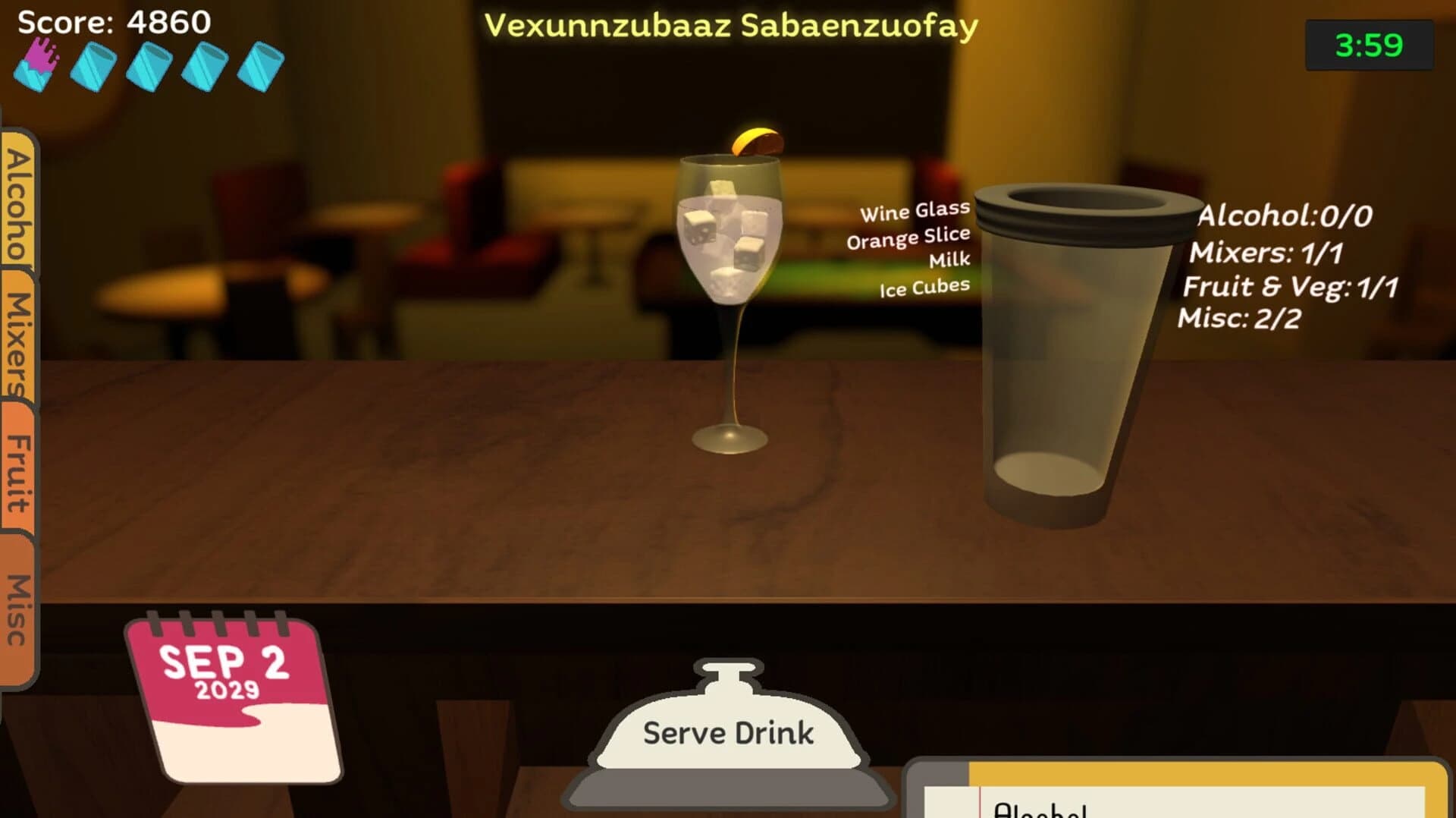 Uh Oh Bartender screenshot 3
