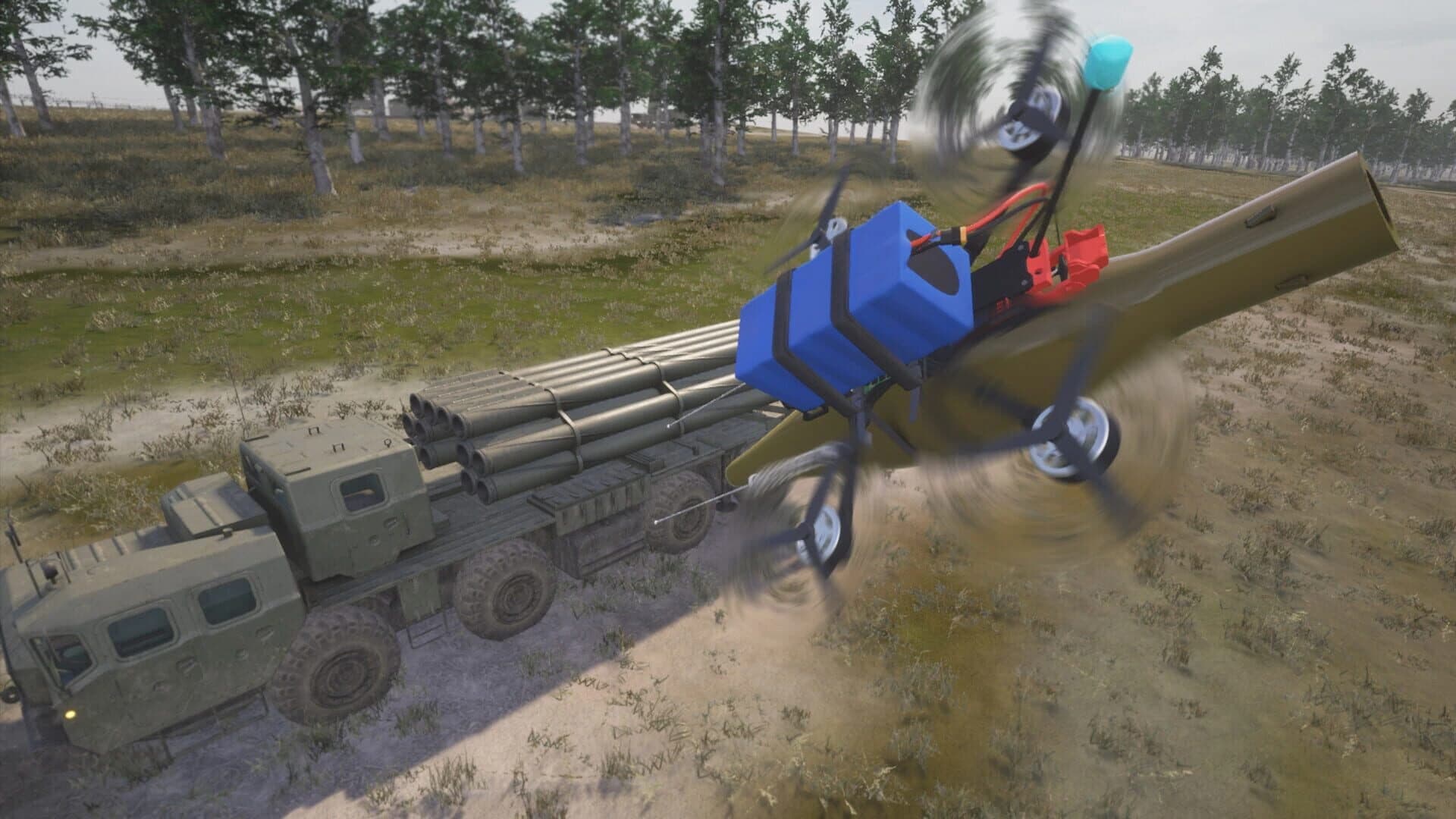 Ukrainian Fight Drone Simulator screenshot 1