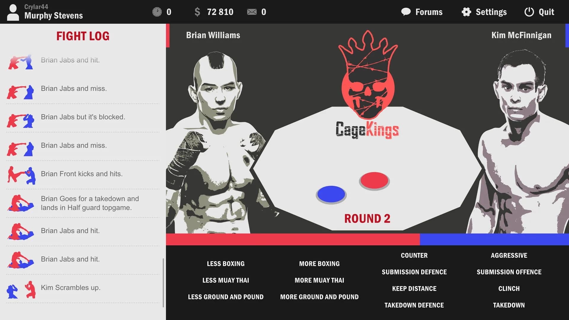 Ultimate Fight Manager 2016 screenshot 4