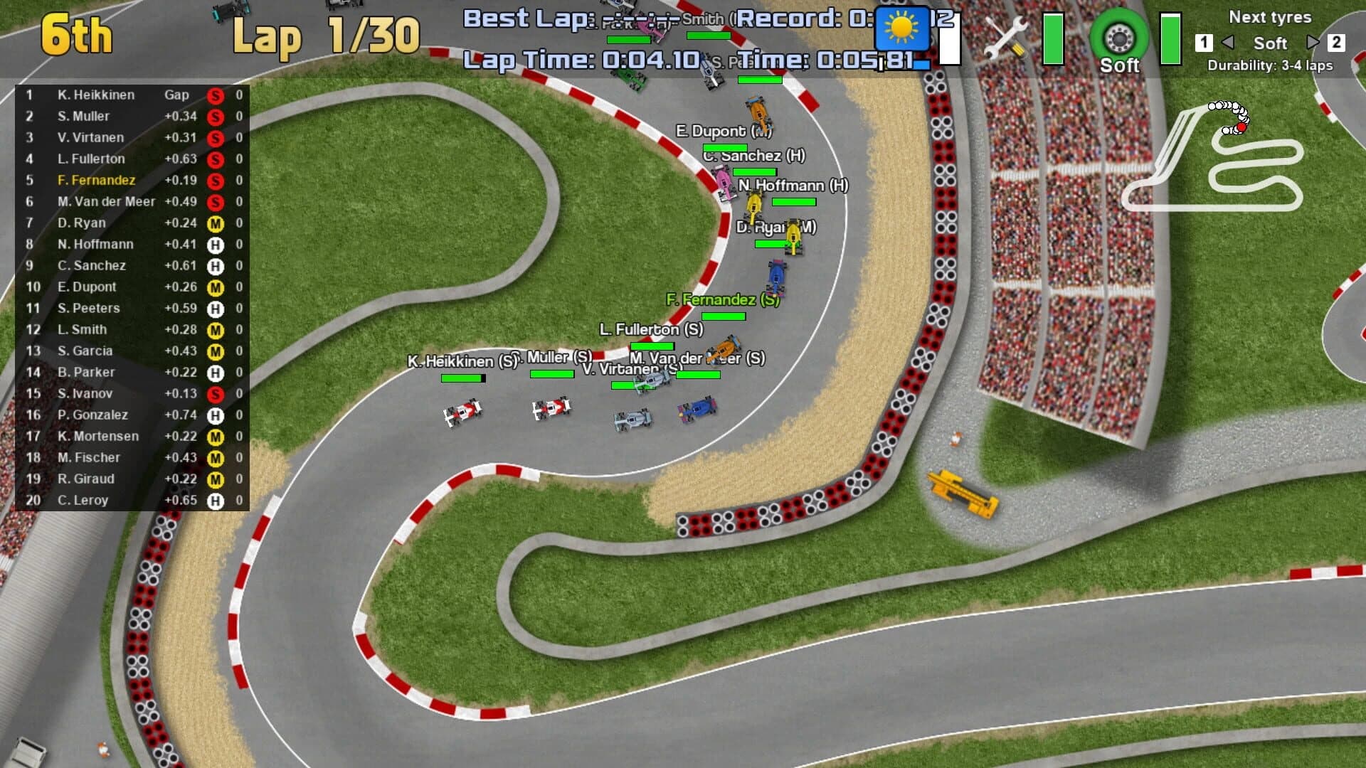 Ultimate Racing 2D 2 screenshot 1