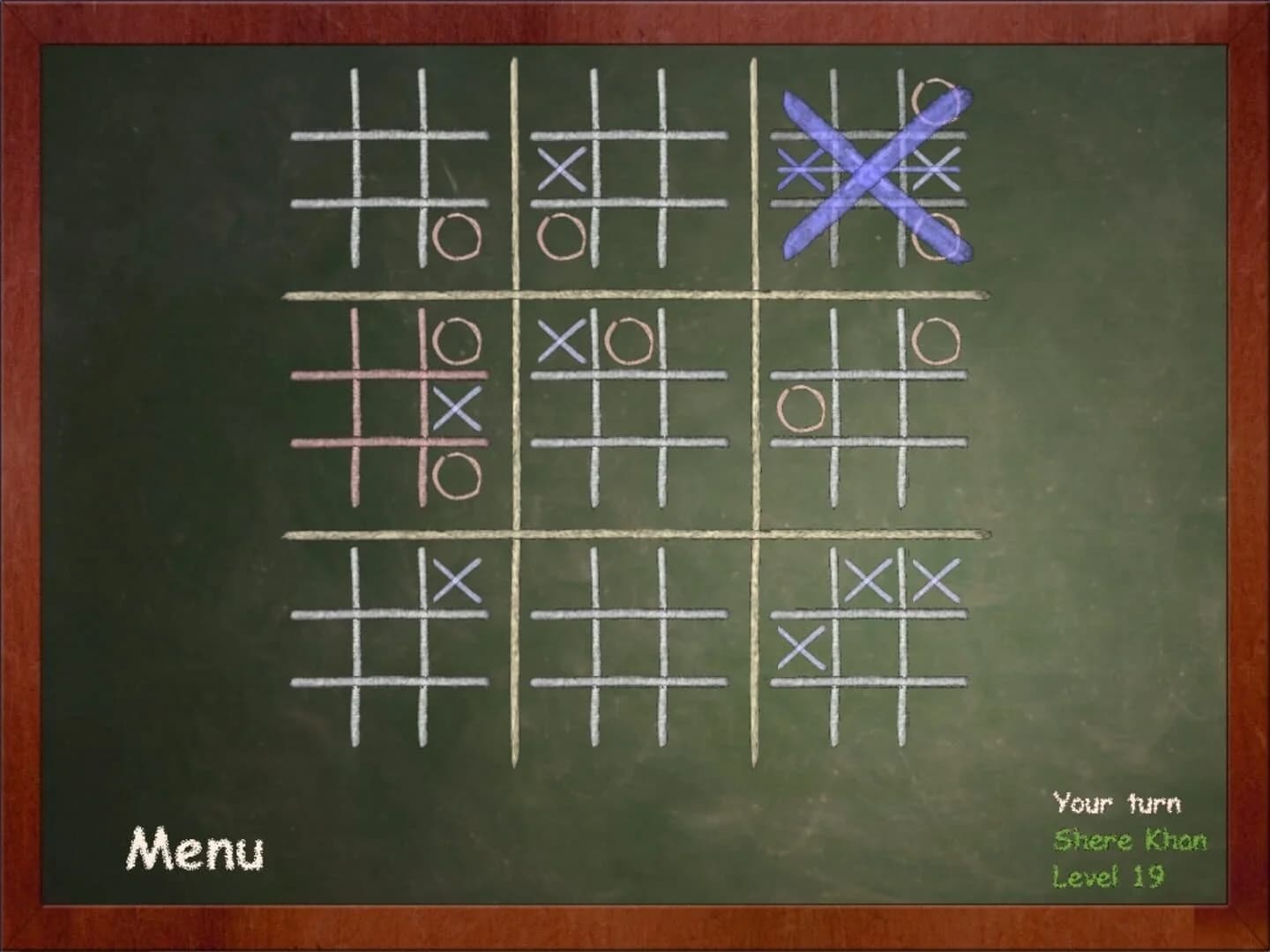 Ultimate Tic-Tac-Toe screenshot 2