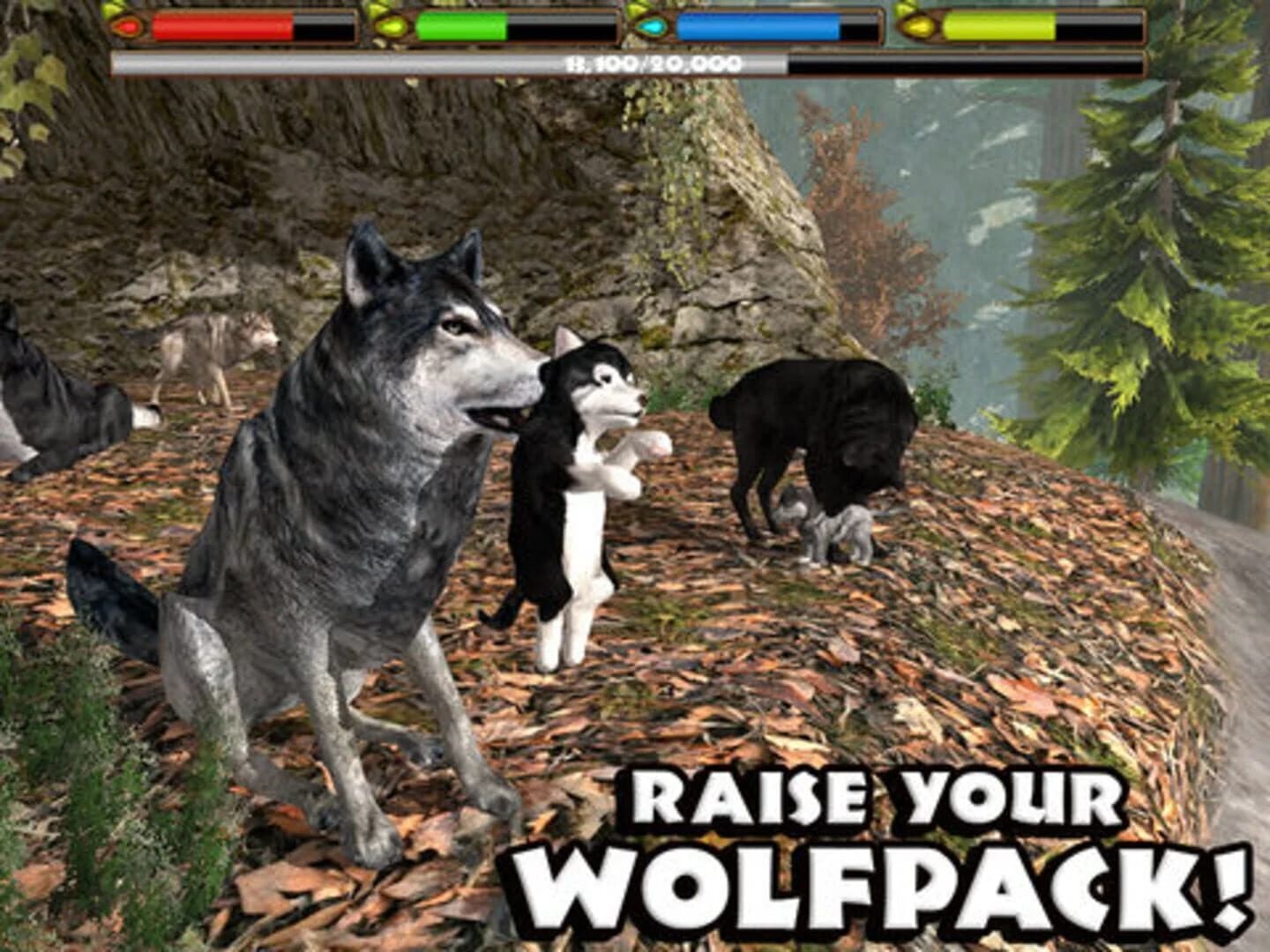 Ultimate Wolf Simulator screenshot 2