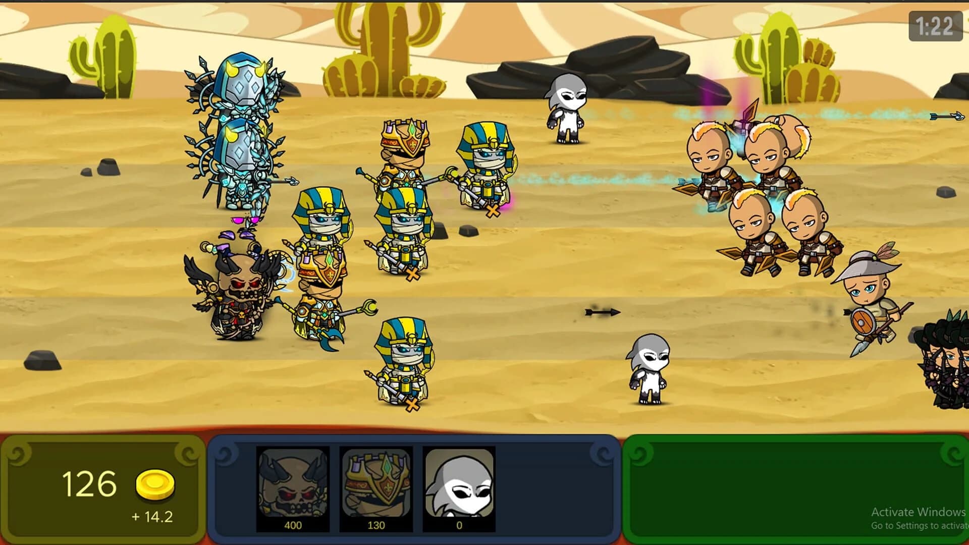 Undeads vs. Humans screenshot 3