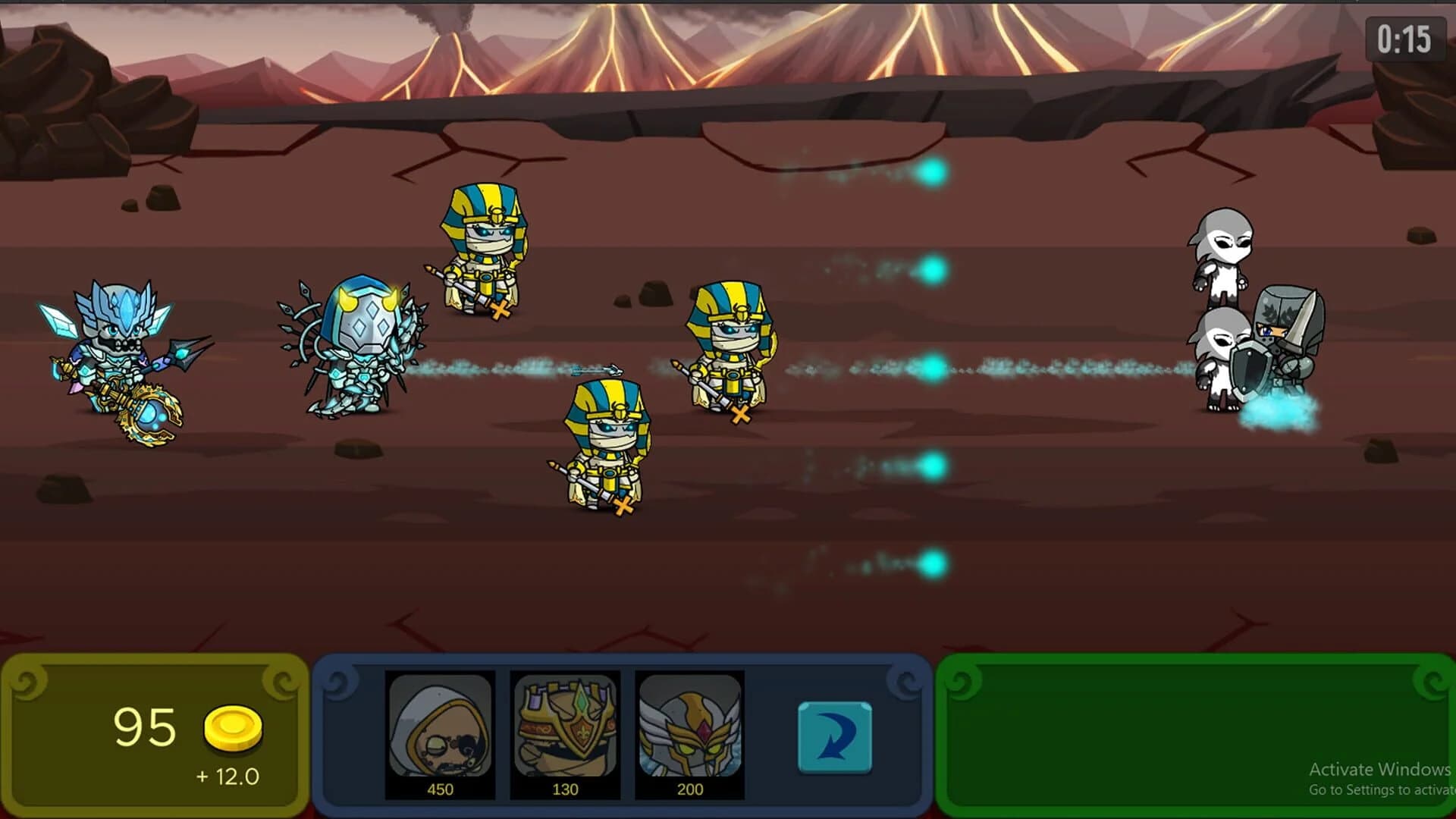 Undeads vs. Humans screenshot 1