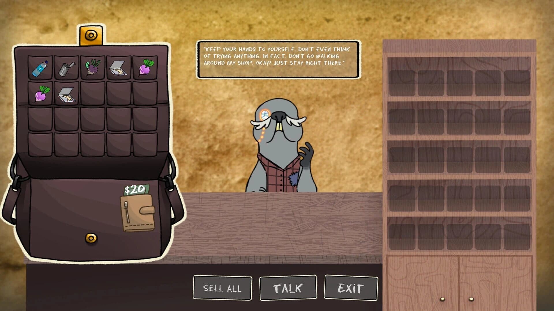 Underneath screenshot 3