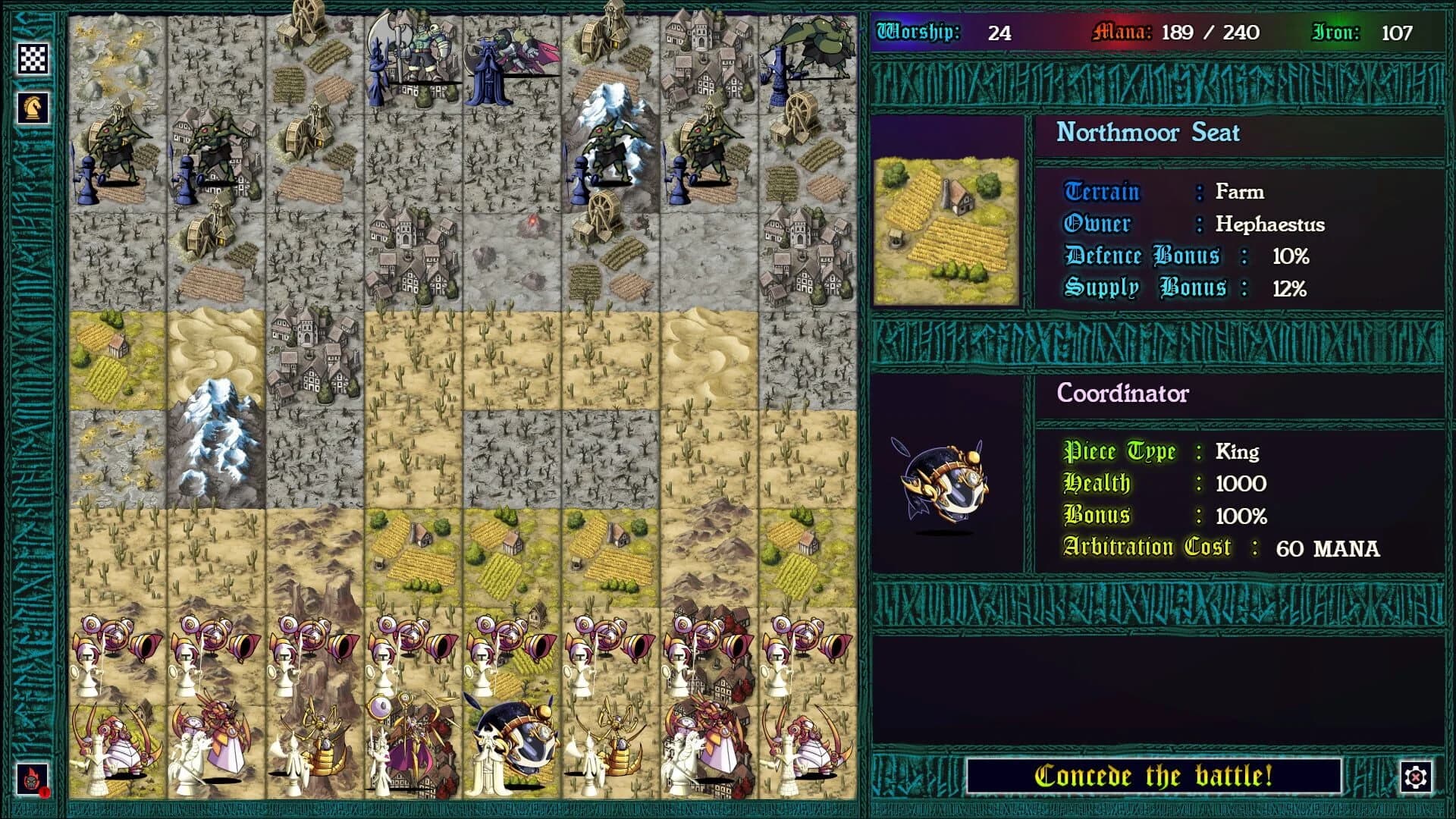 Unending War: Grand-Strategy Chess screenshot 1