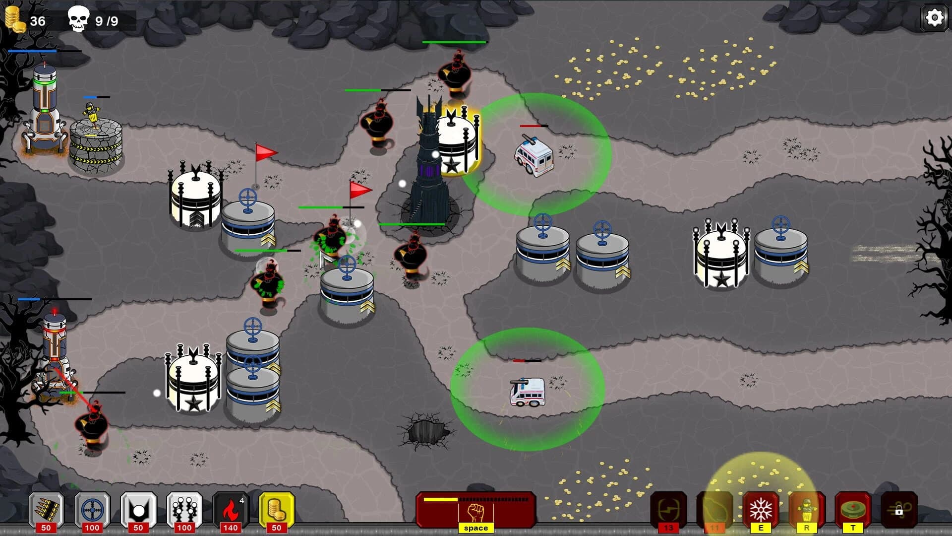 Unholy Alliance: Tower Defense screenshot 2