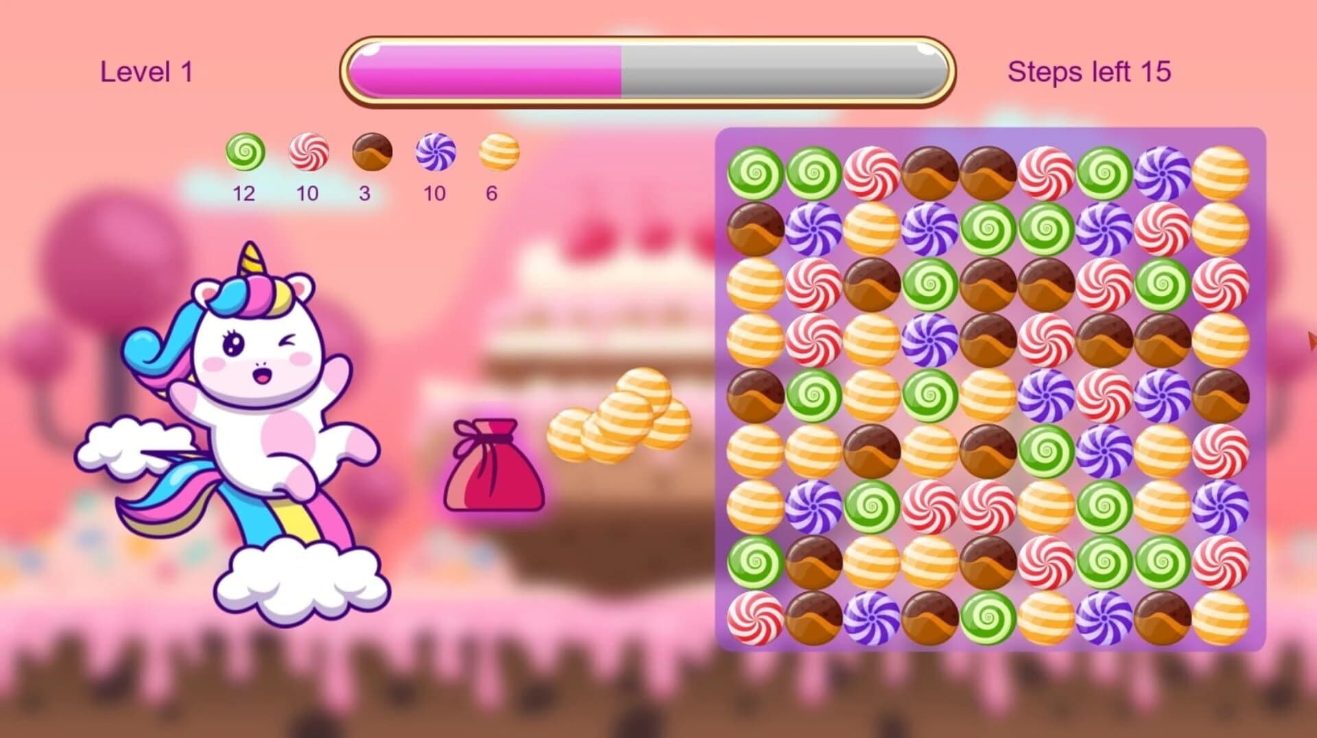 Unicorn and Sweets screenshot 4