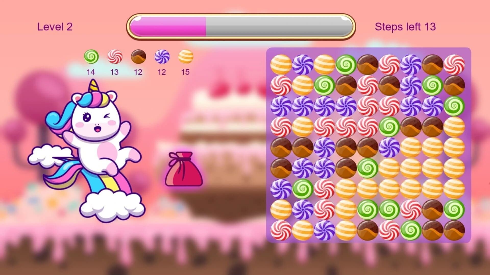 Unicorn and Sweets screenshot 1